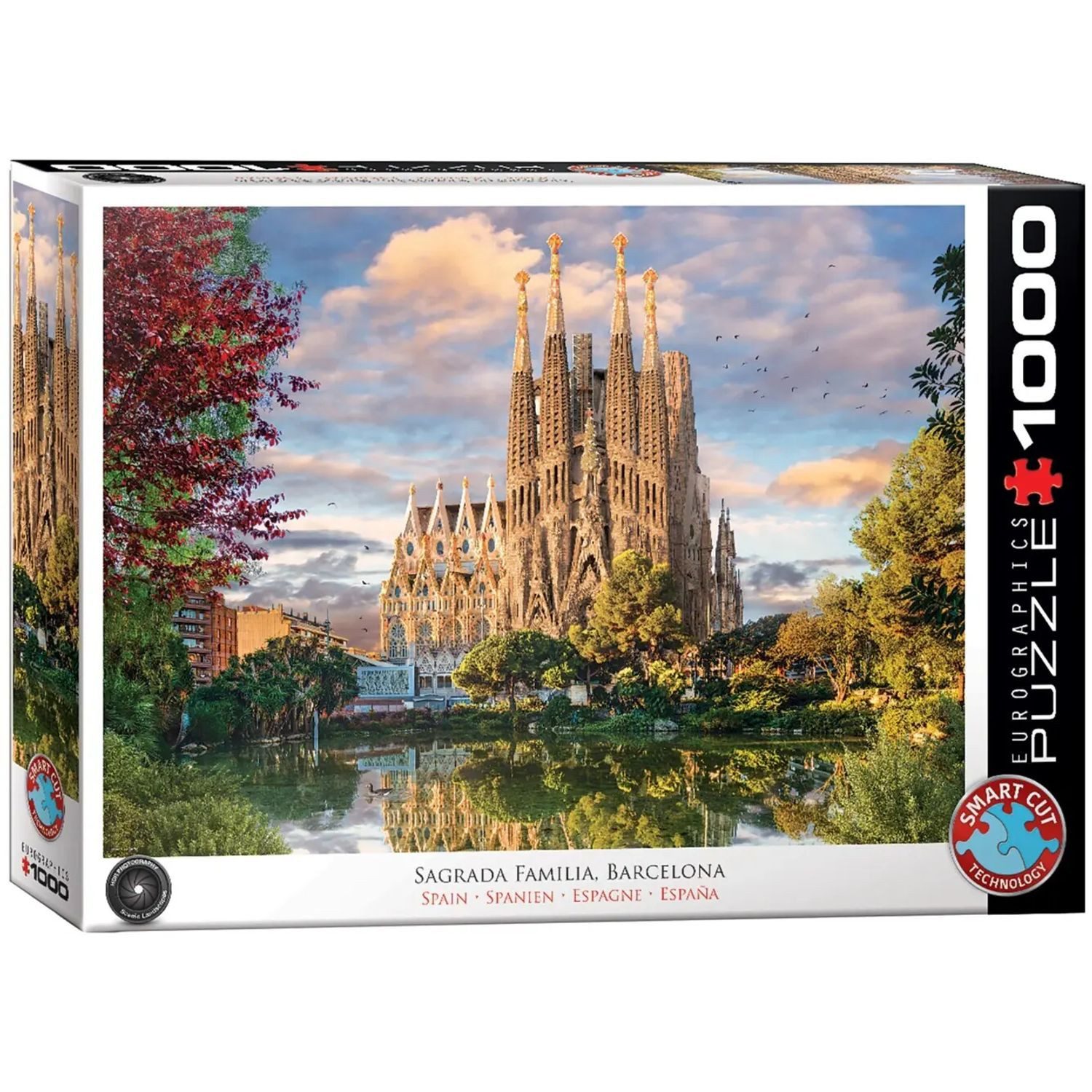 EUROGRAPHICS Puzzle Sagrada Familia - Barcelona, 1000 Puzzleteile