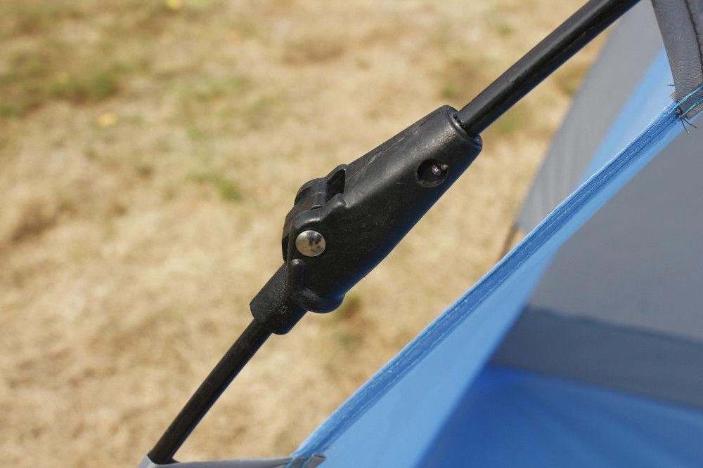 EXPLORER Strandmuschel Automatik-Strandmuschel 190 x 100 x 110 cm UV 80 +, Personen: 2, UV 80+