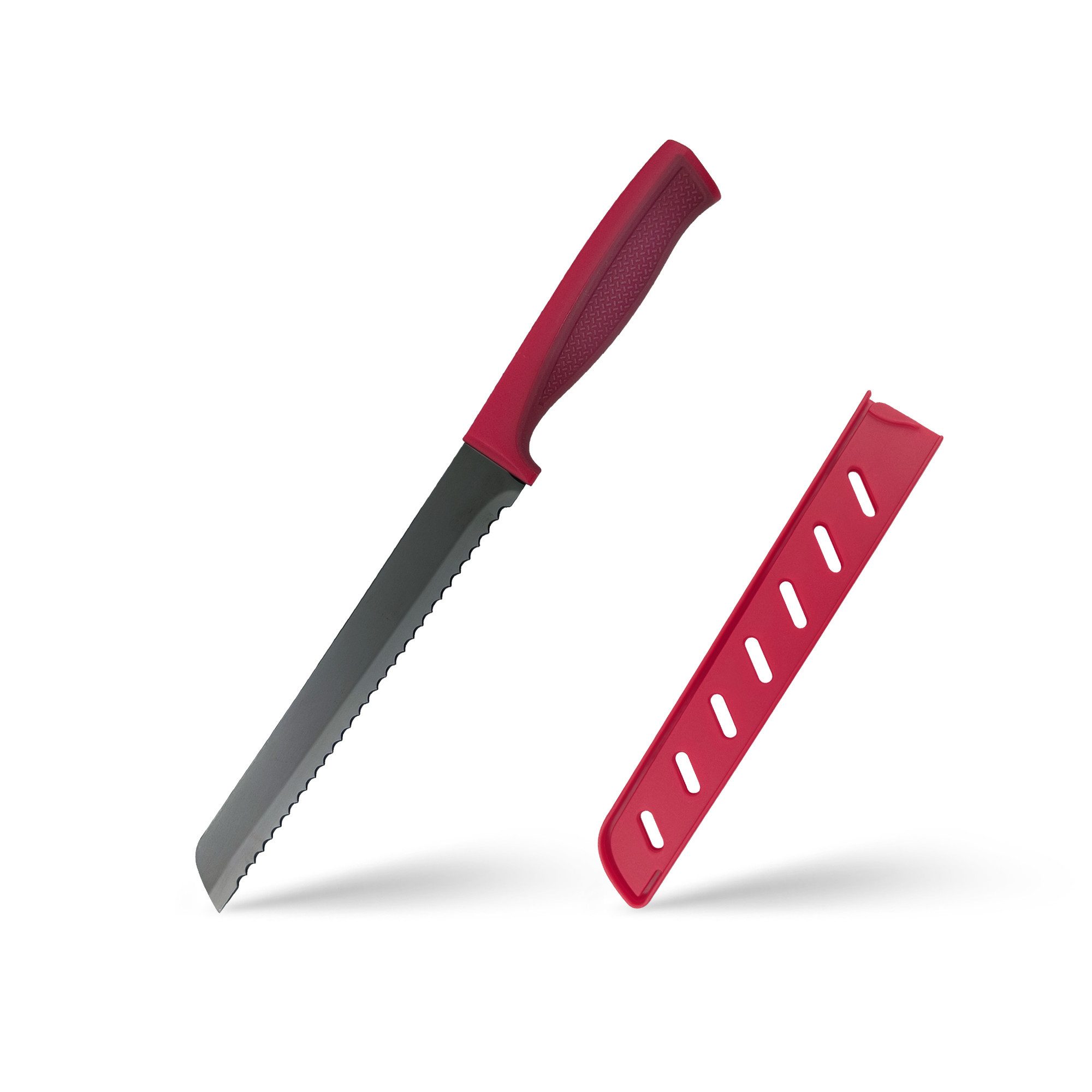 NEOFLAM® Kochmesser Brotmesser mit Titan-Beschichtung, 20 cm