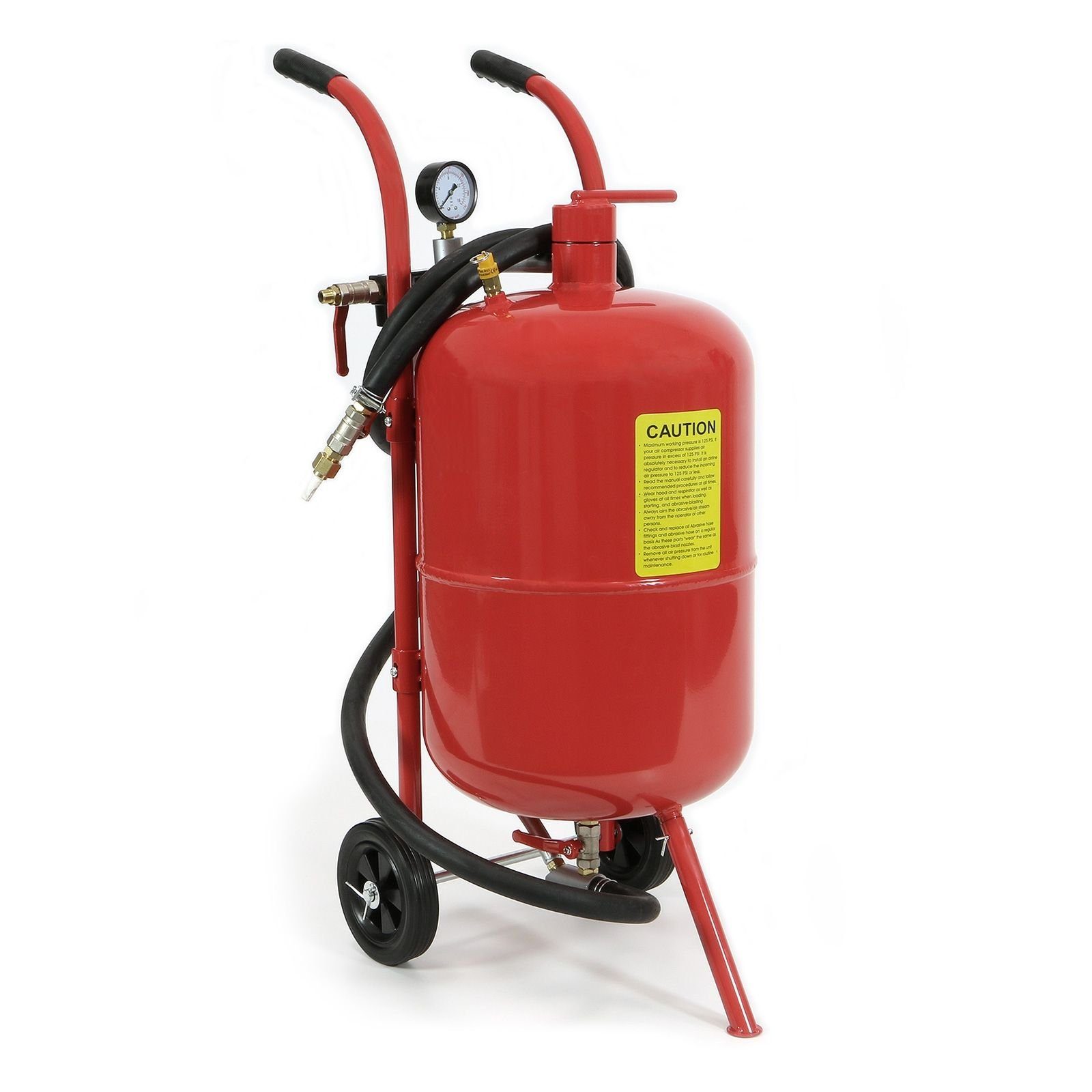 Airpress Druckluft-Schlagschrauber Mobiles Sandstrahlgerät 36 Liter Typ 45198 "SB10", (1 Stück)