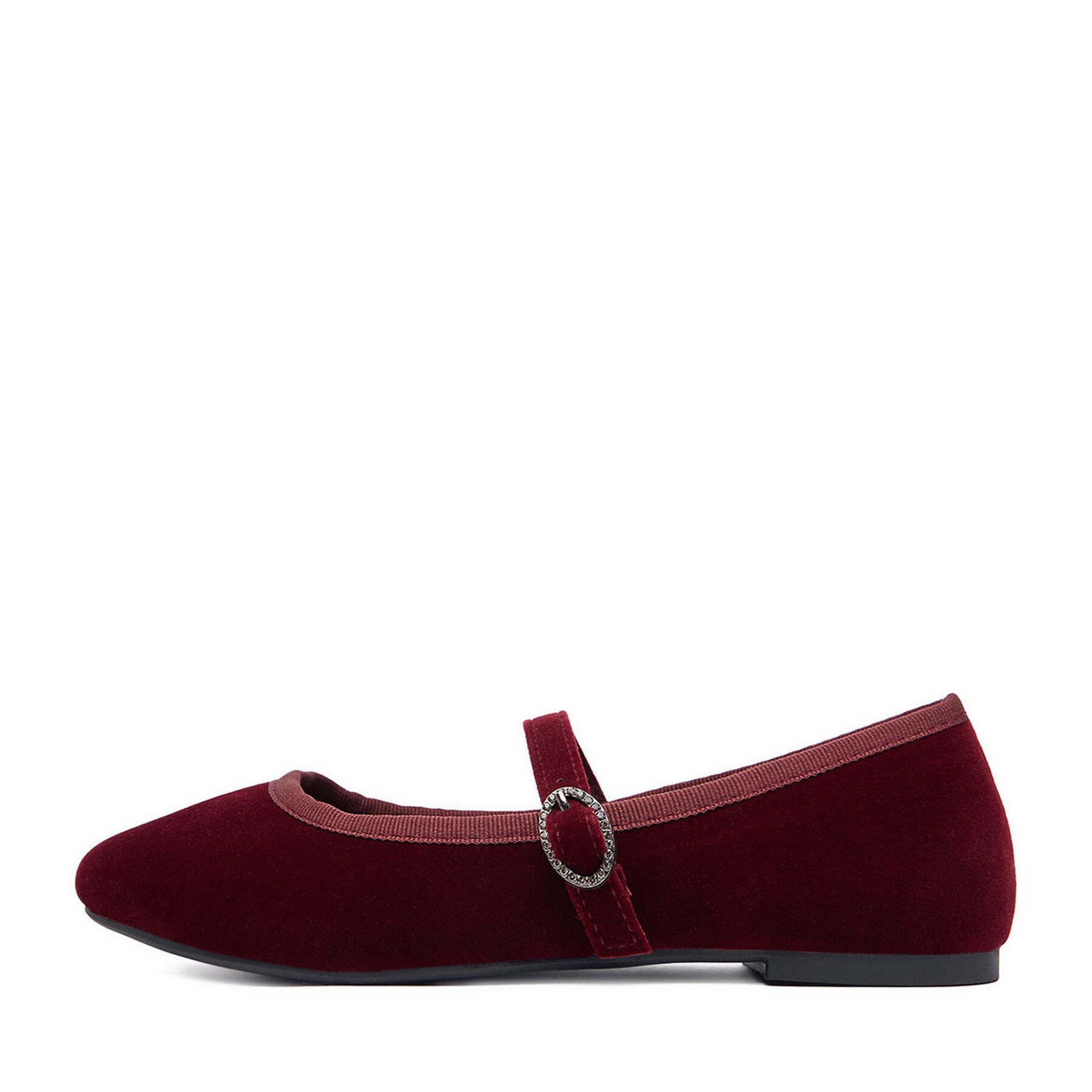 DeeZee Deezee Mädchen Ballerinen 5907964248293 Rotwein Ballerina
