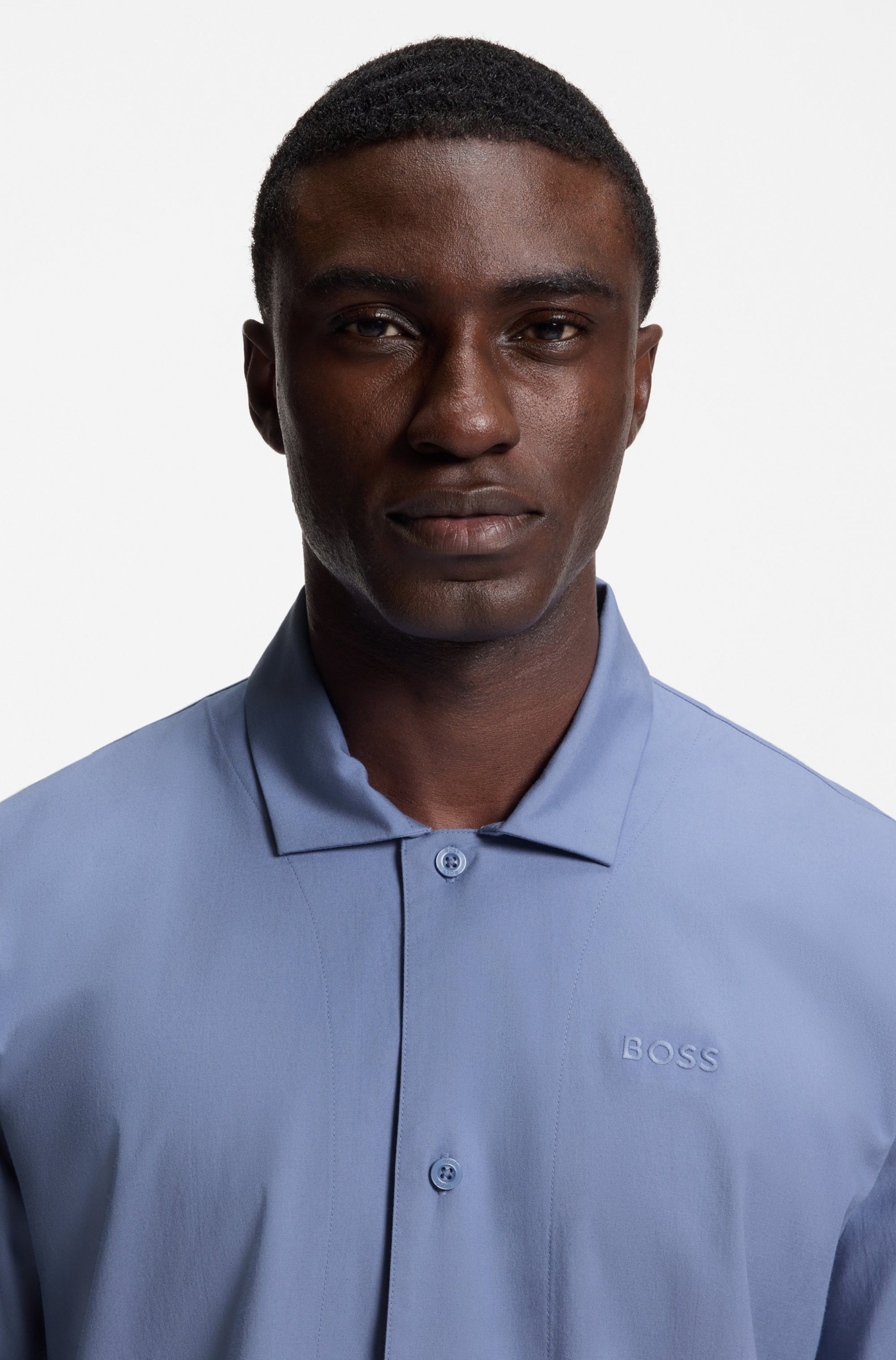 BOSS Pyjama Chris (2 tlg) normale Passform, mit elastischem Bund