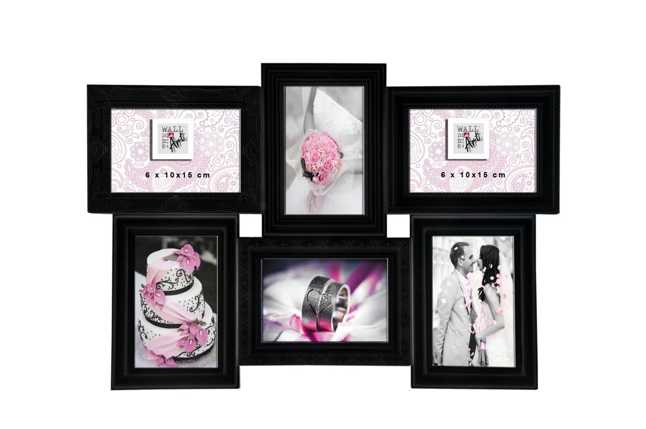 The Wall - Classic x art 50 of Bilderrahmen Bilderrahmen schwarz, framing Fotos, AG Multi the 6