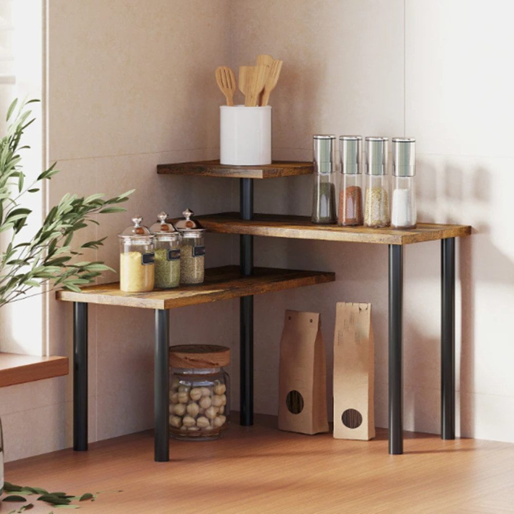 XDeer Küchenregal Küchenregal, Regal Drehbar Mikrowellenregal günstig online kaufen