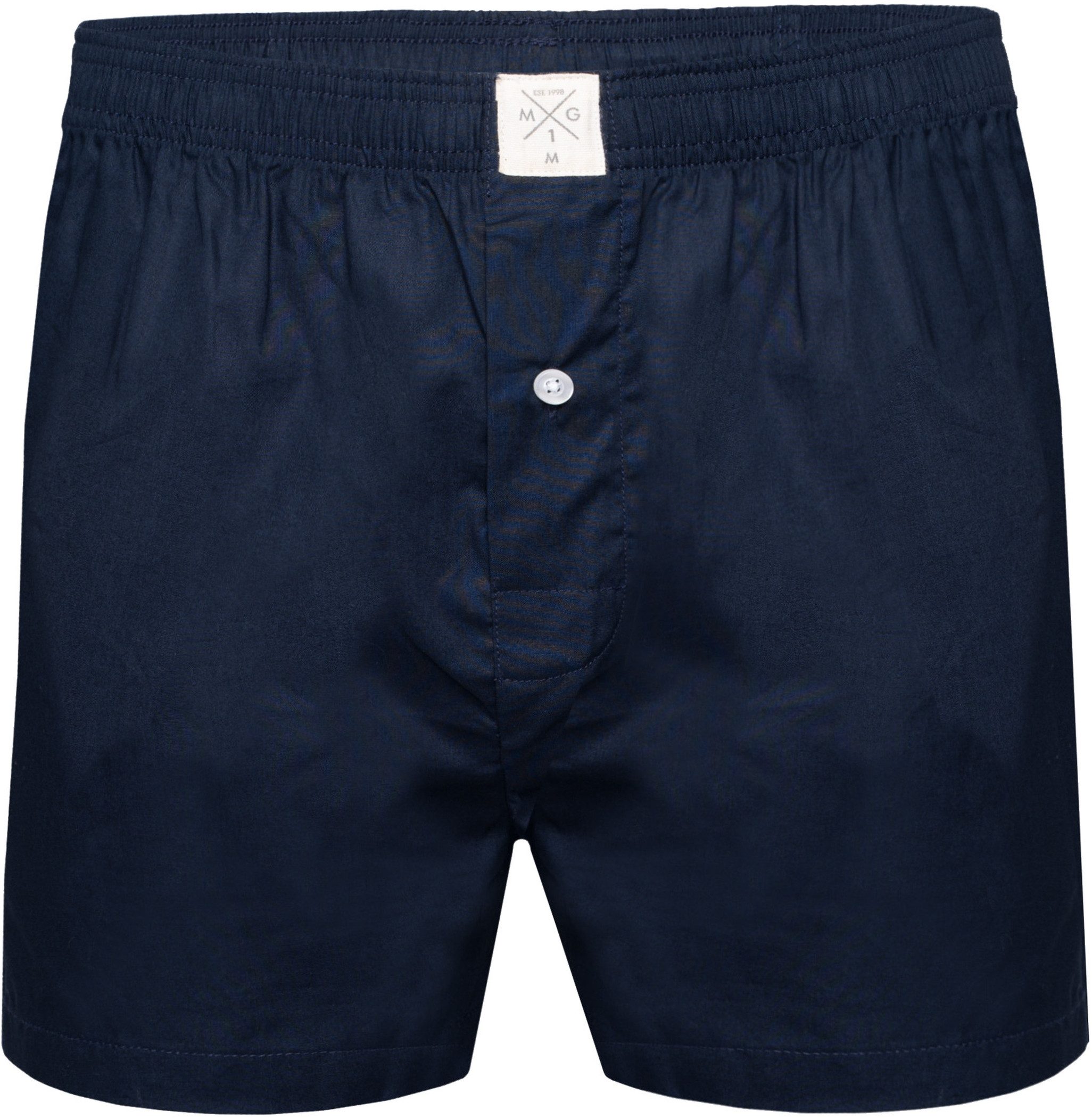 MG-1 Boxershorts 3 Pack MG-1 Herren Boxershorts 100 % Baumwolle bequeme Webboxer S–XXL (1-St)