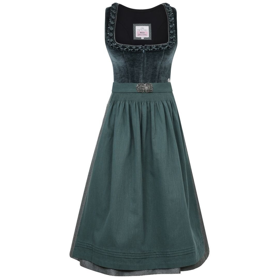 MarJo Dirndl Dirndl Polling 75cm Länge akazie