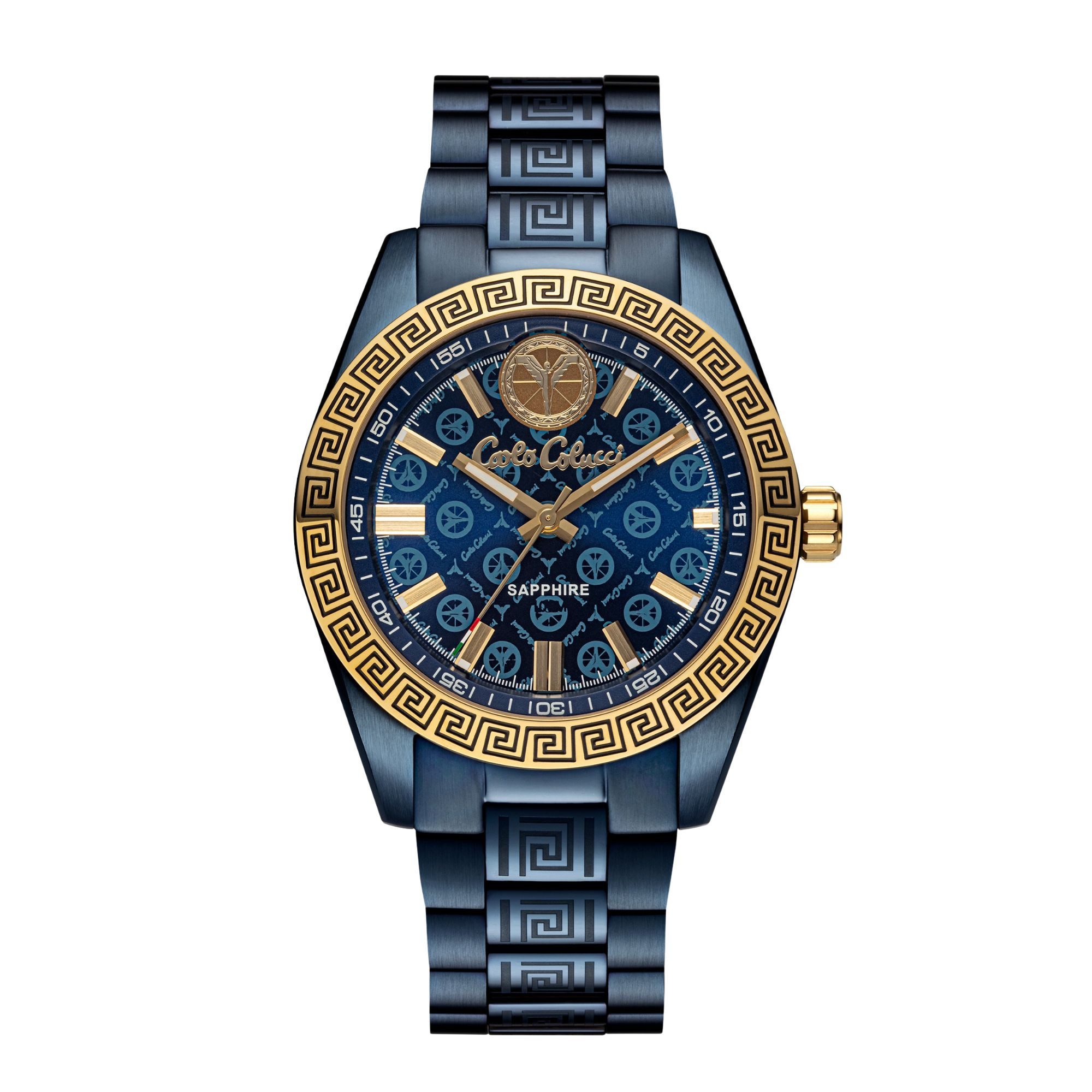 CARLO COLUCCI Quarzuhr CC301-1 CC301-1, Armbanduhr, Herrenuhr, Edelstahlarmband, analog