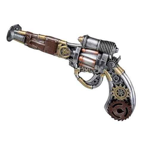 Boland Kostüm Steampunk Revolver, Futuristische Spielzeugpistole aus Schaumgummi