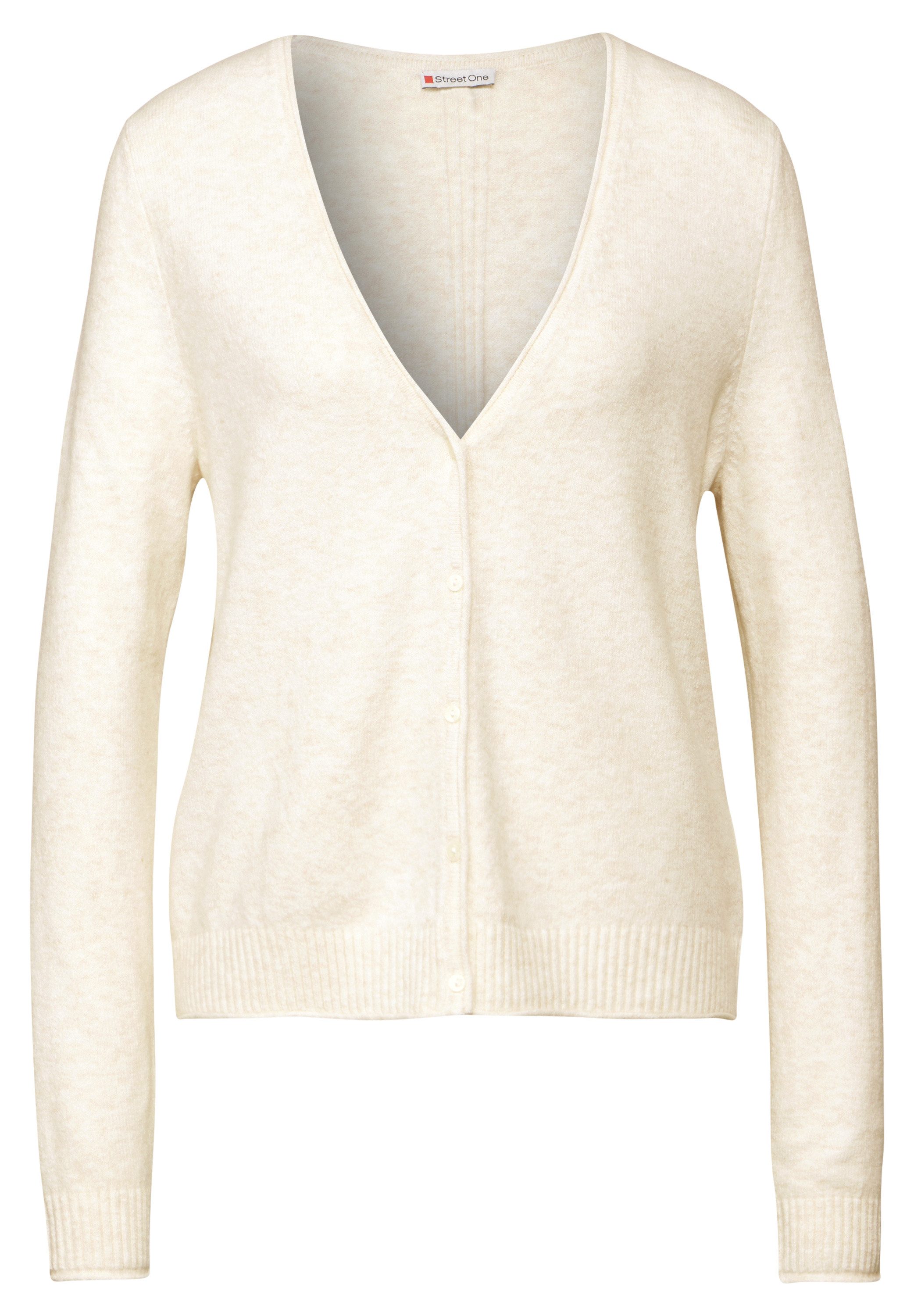 STREET ONE Cardigan mit V-Ausschnitt