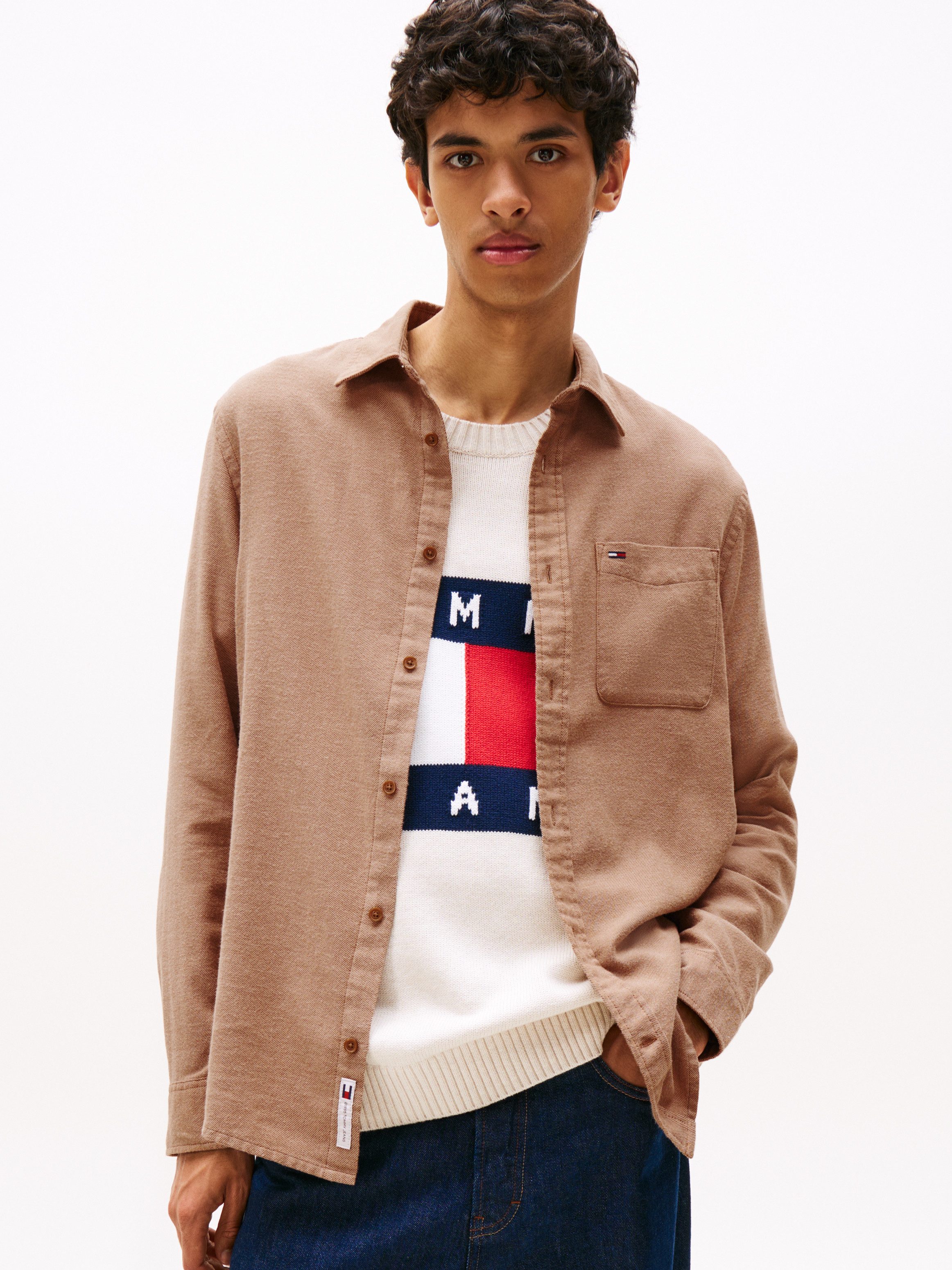 Tommy Jeans Flanellhemd TJM FLANNEL regular günstig online kaufen