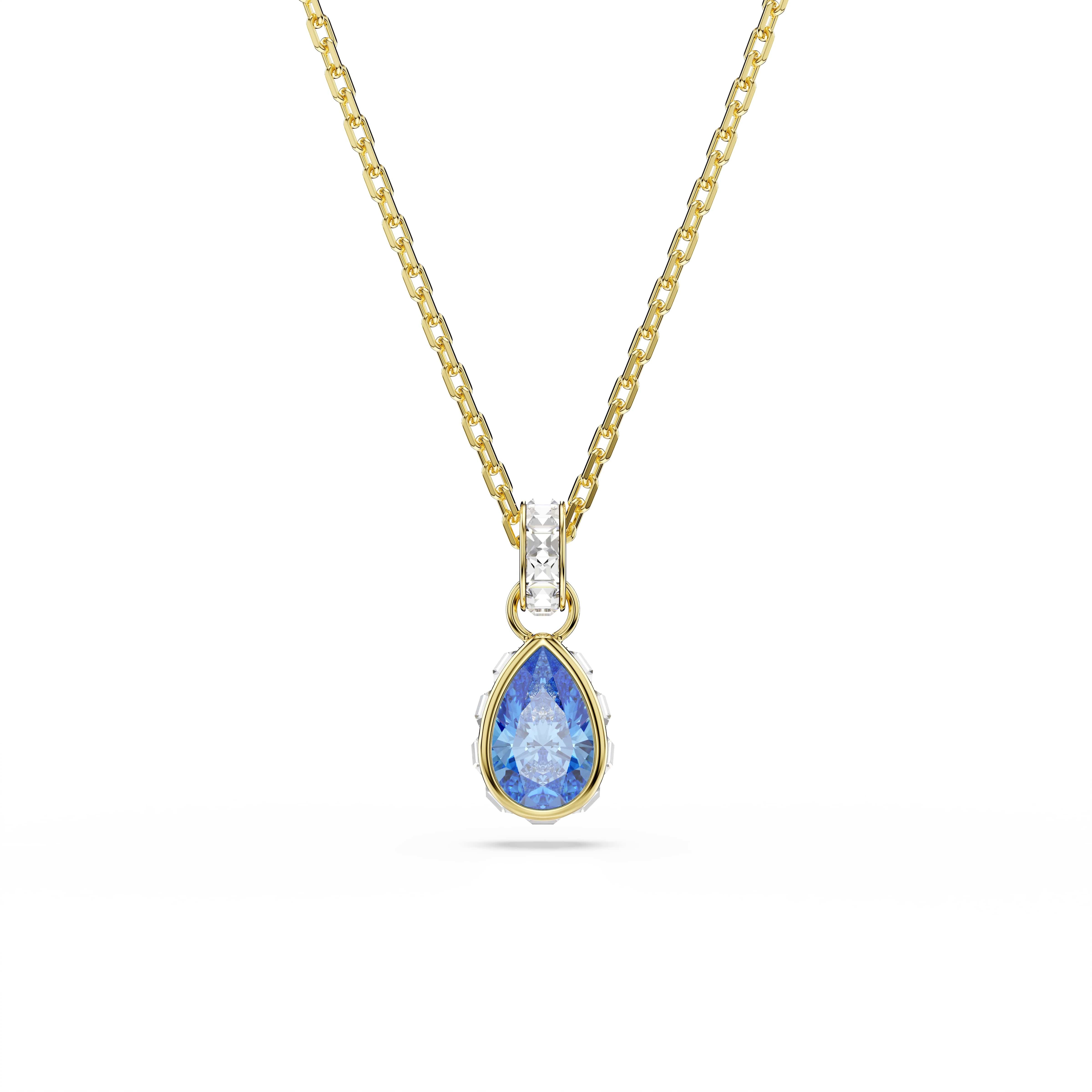 Swarovski Kette mit Anhänger Schmuck Geschenk CHROMA Halskette, mit Swarovski® Kristall