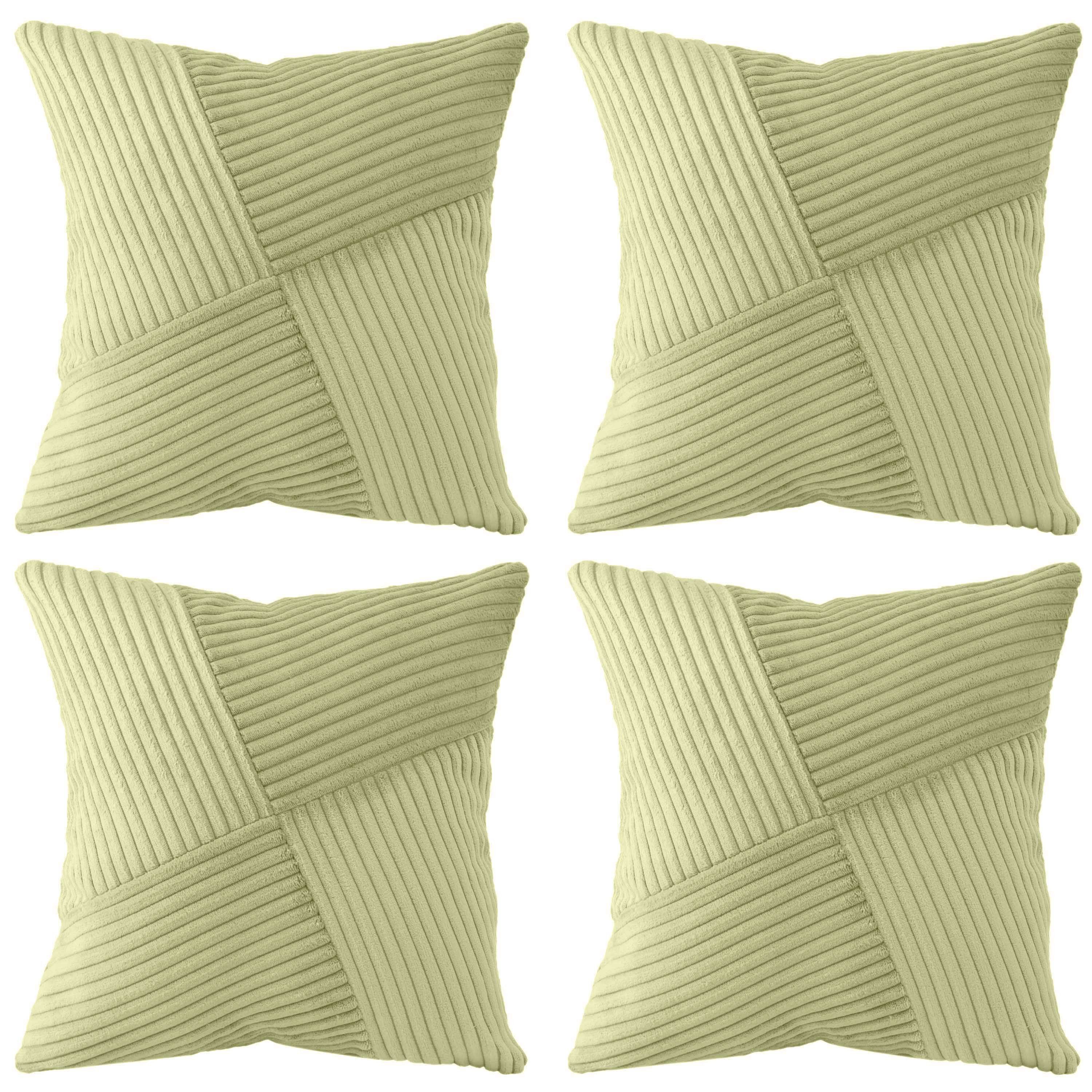 Amilian Kissenhüllen - 4er Set Kissenbezug, günstig online kaufen