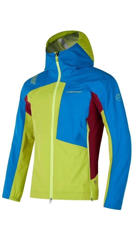 Softshelljacke Crizzle EVO Shell (wind- und wasserabweisend, atmungsaktiv) lime/blau