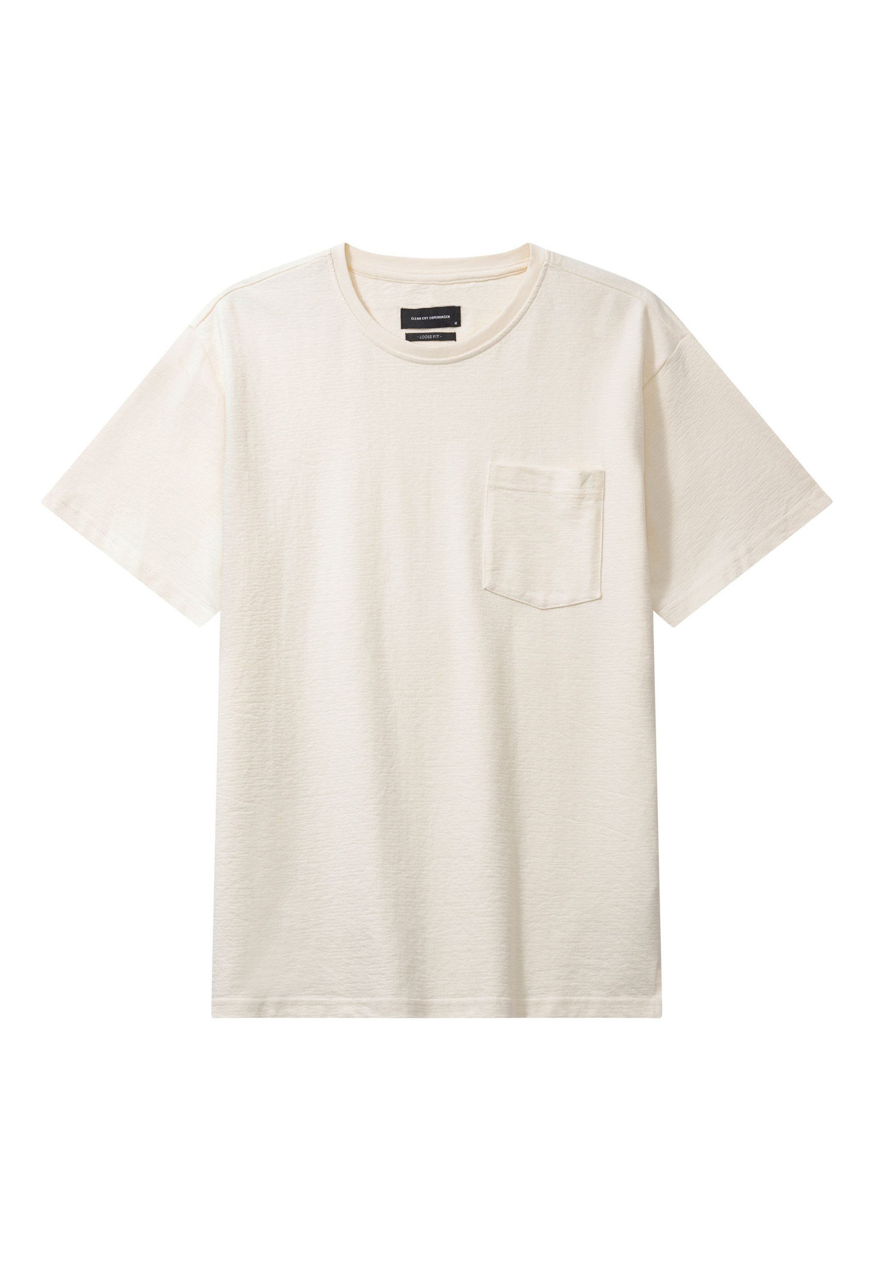 Clean Cut Copenhagen T-Shirt Clean Cut Copenhagen Calton Structured Tee (1-tlg)