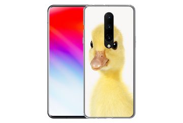 MuchoWow Handyhülle Ente - Küken - Süß - Kinder - Mädchen - Jungen, Phone Case, Handyhülle OnePlus 7 Pro, Silikon, Schutzhülle