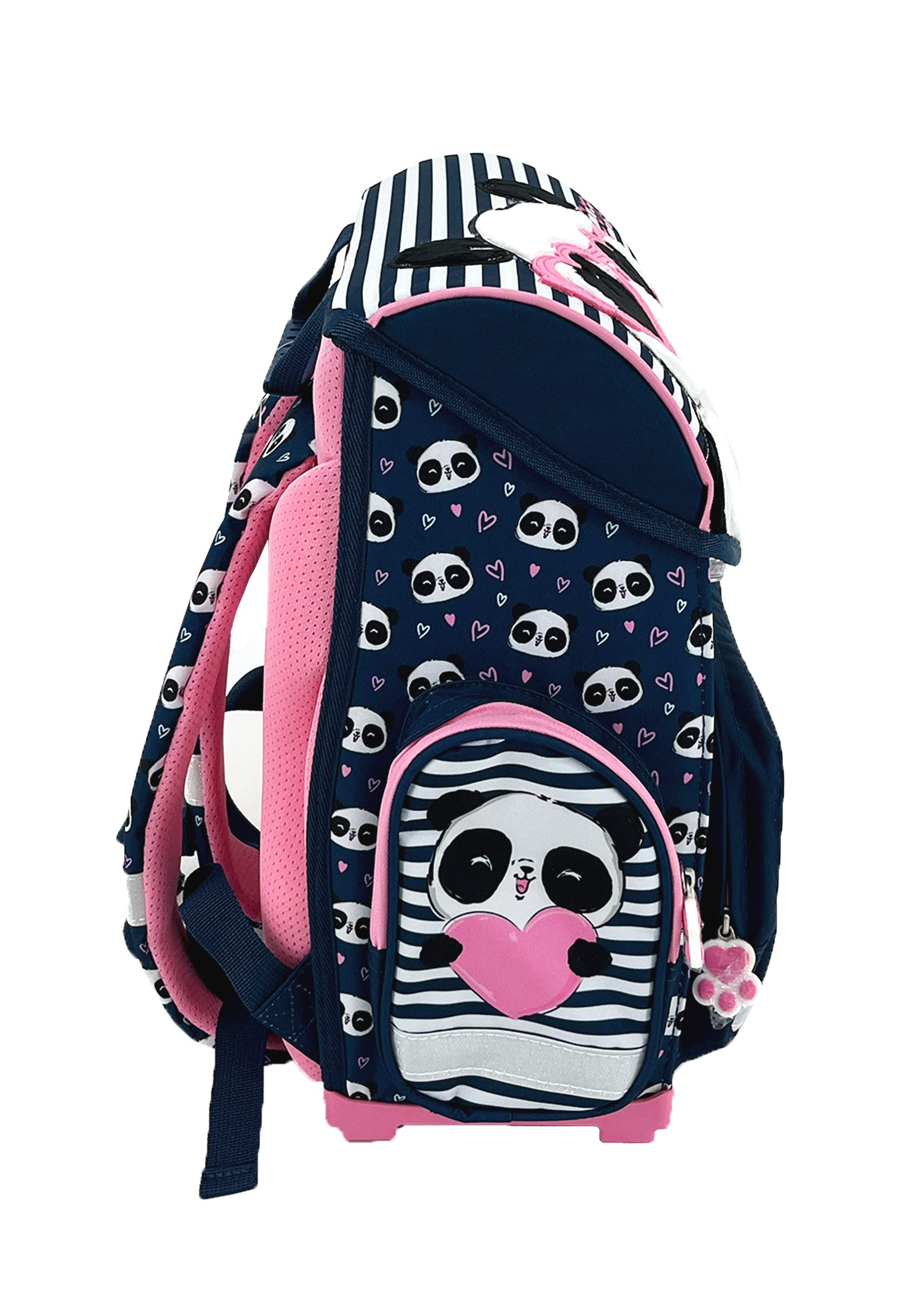 Yuhu.kids Schulranzen Mädchen Tornister Schulrucksack