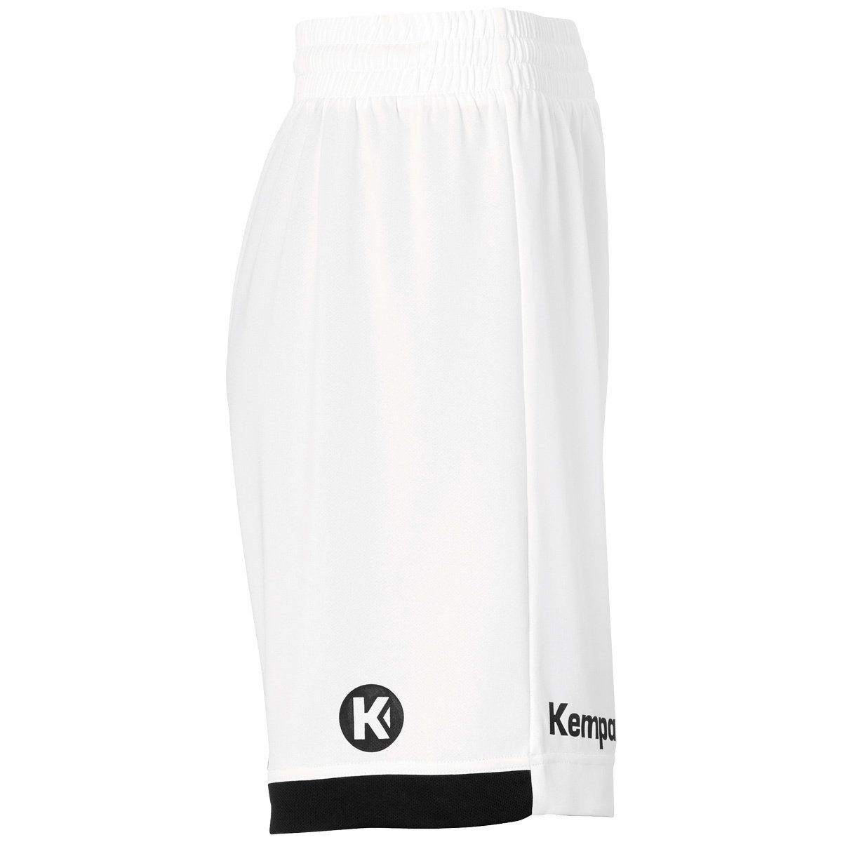 Kempa Kempa LONG Shorts WOMEN SHORTS weiß/schwarz PLAYER Shorts