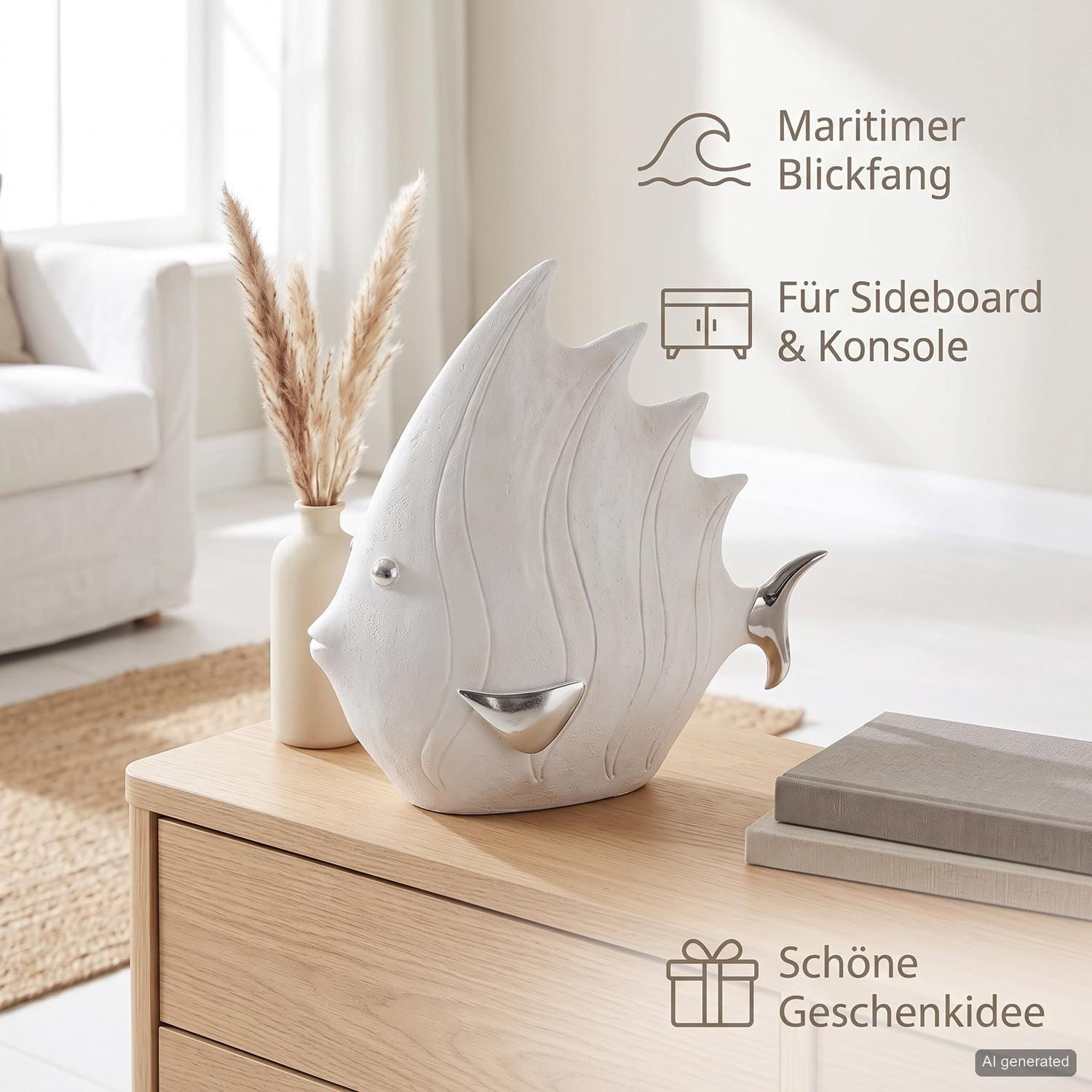 GILDE Tierfigur Fischfigur (1 St)