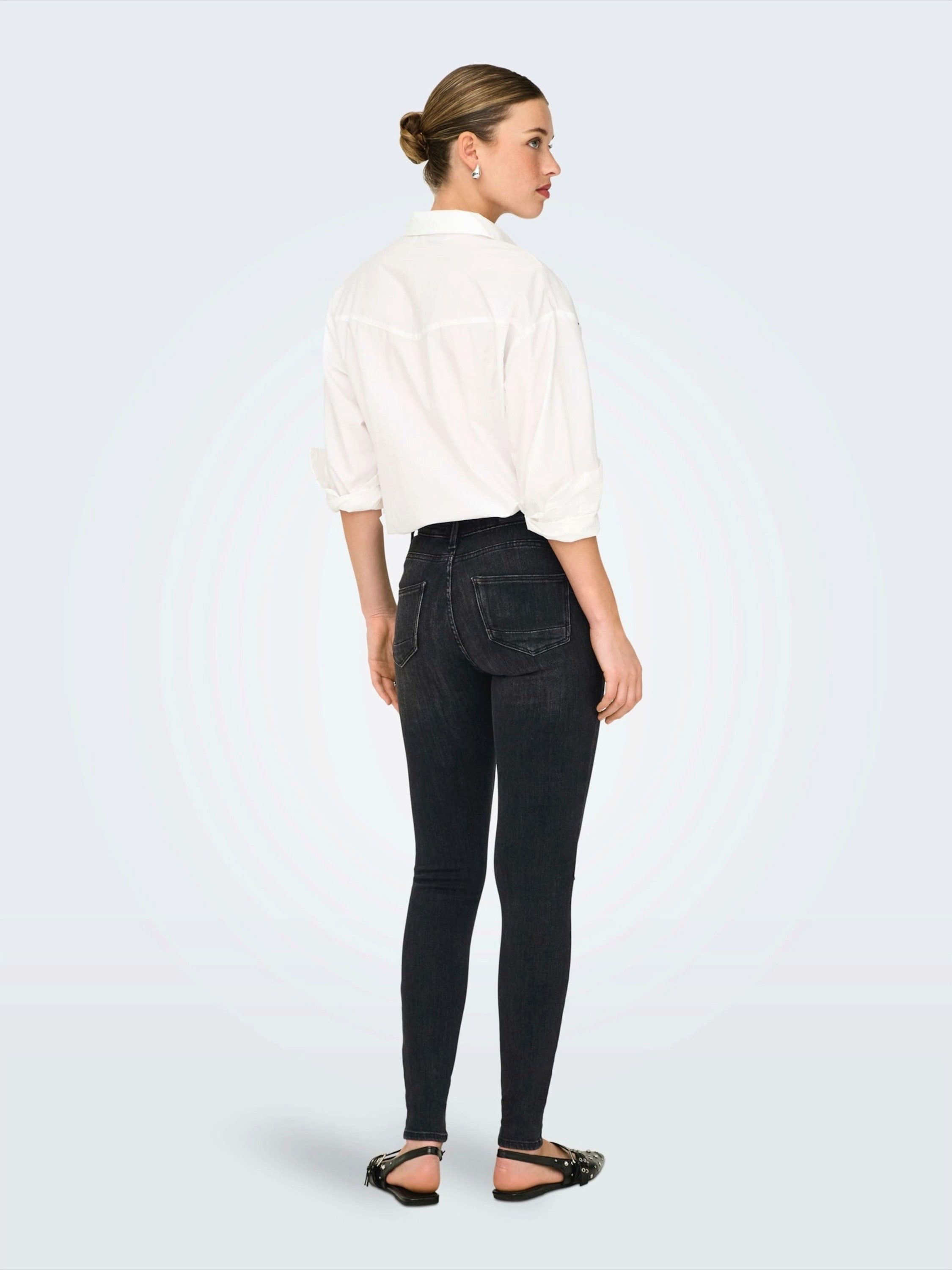 ONLY Skinny-fit-Jeans ONLPower (1-tlg) Plain/ohne Details – Bild 2 von 5