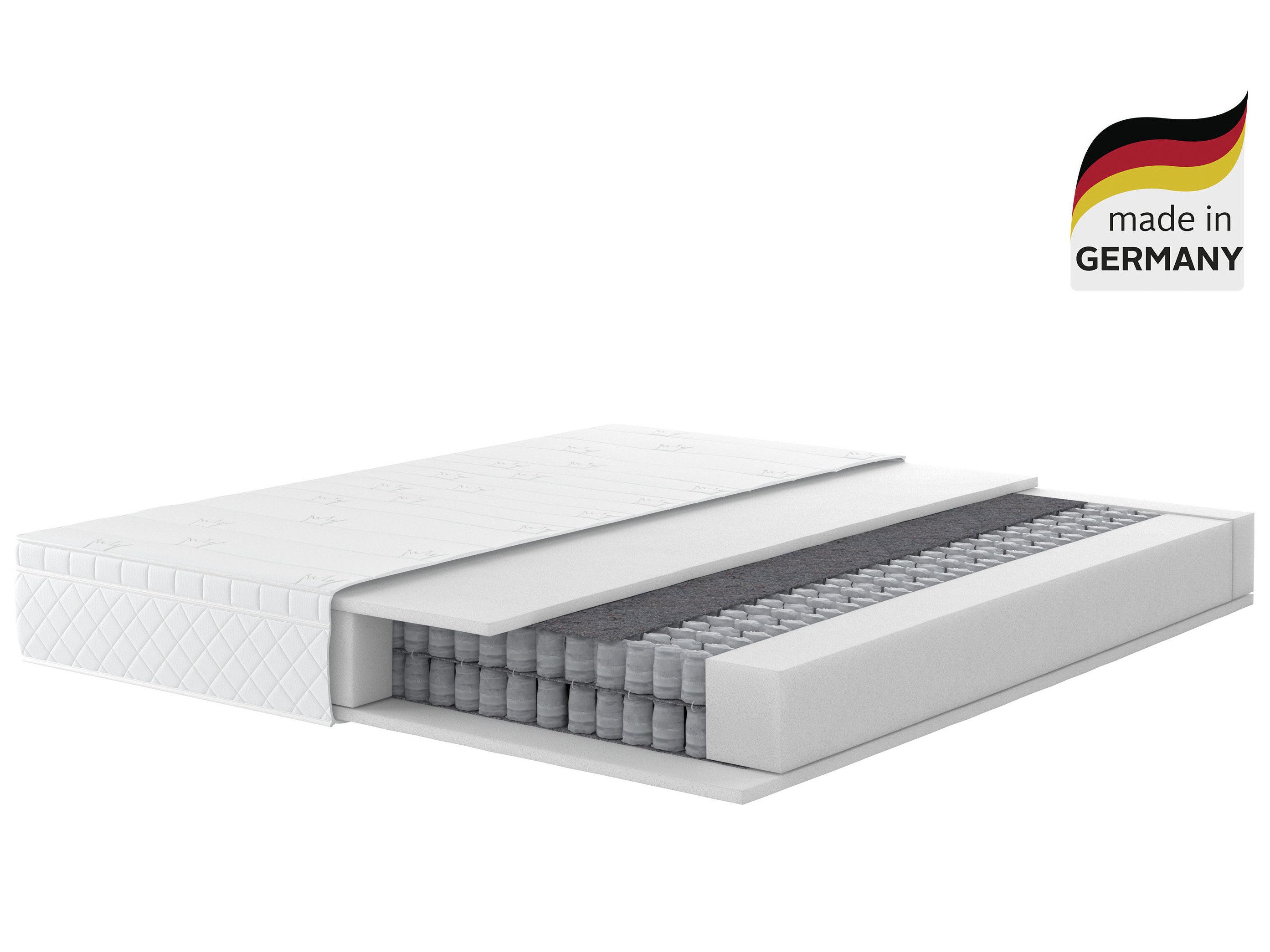 Boxspringmatratze Meike 7 Zonen Matratze 90x200 cm, 140x200 cm & weitere Größen, Malie, 25 cm hoch, MATRATZE: H2, H3
