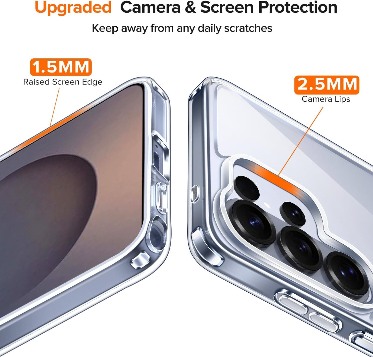 MSM Handyhülle Hülle + 2X Schutzglas für Samsung Galaxy S26 Ultra Panzerfolie Full 9H