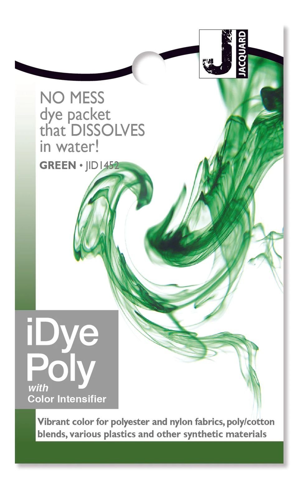 Jacquard Textilfarbe iDye Poly, Färbemittel für synthetische Gewebe, 14g Päckchen inkl. Farbverstärker