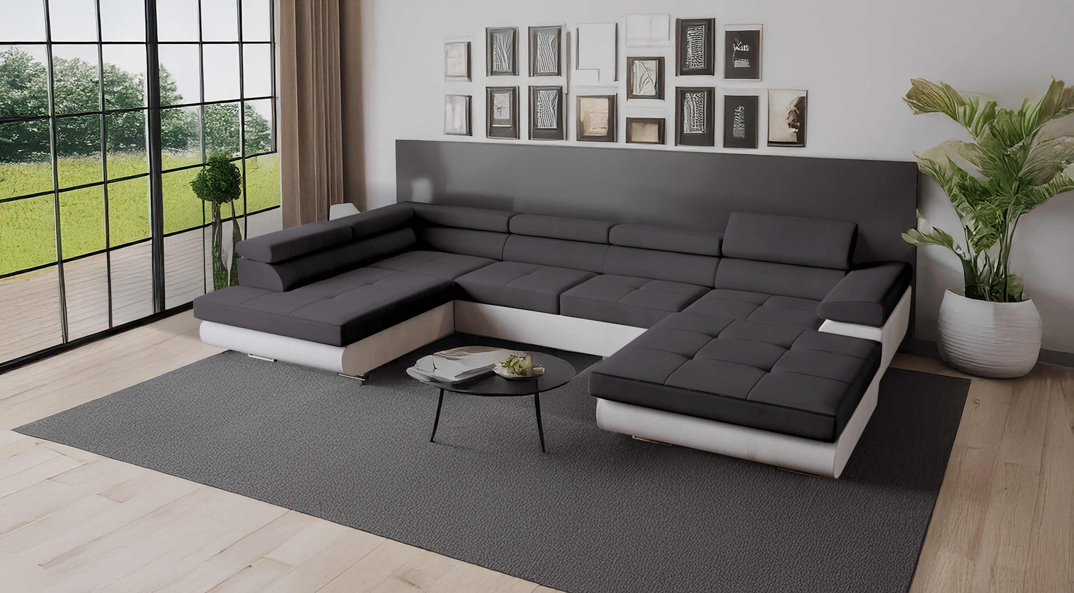Goldstoff Wohnlandschaft RELAX U Ecksofa mit günstig online kaufen