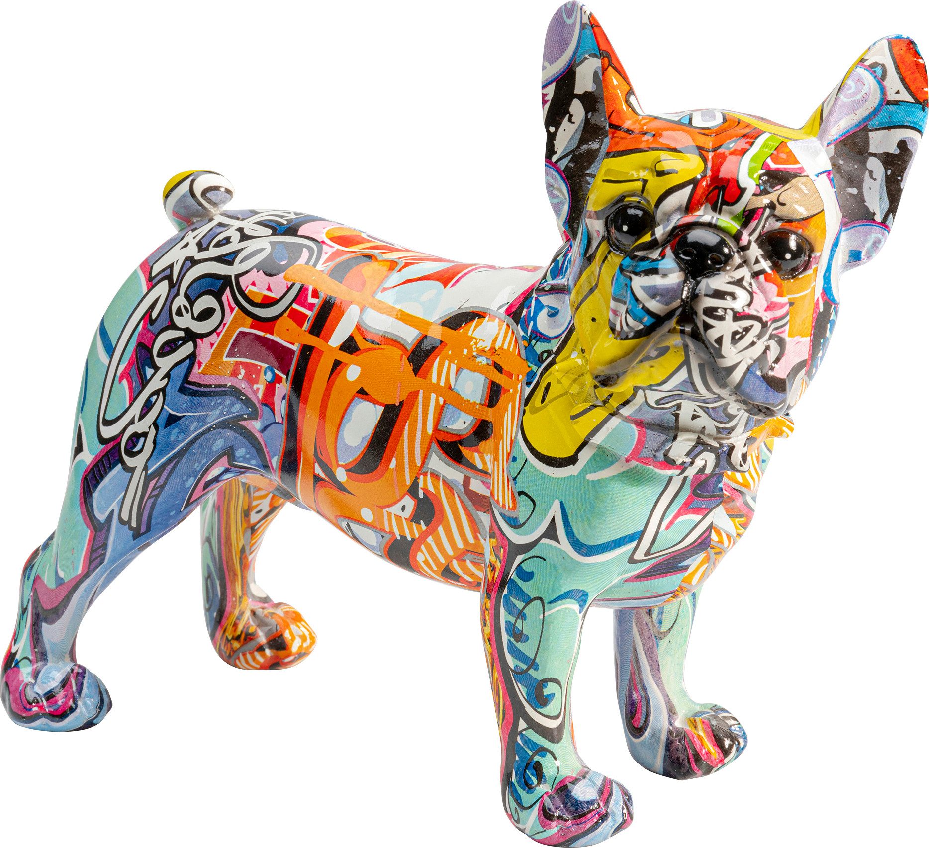 Kare Design Dekofigur Deko Figur Graffiti Dog günstig online kaufen