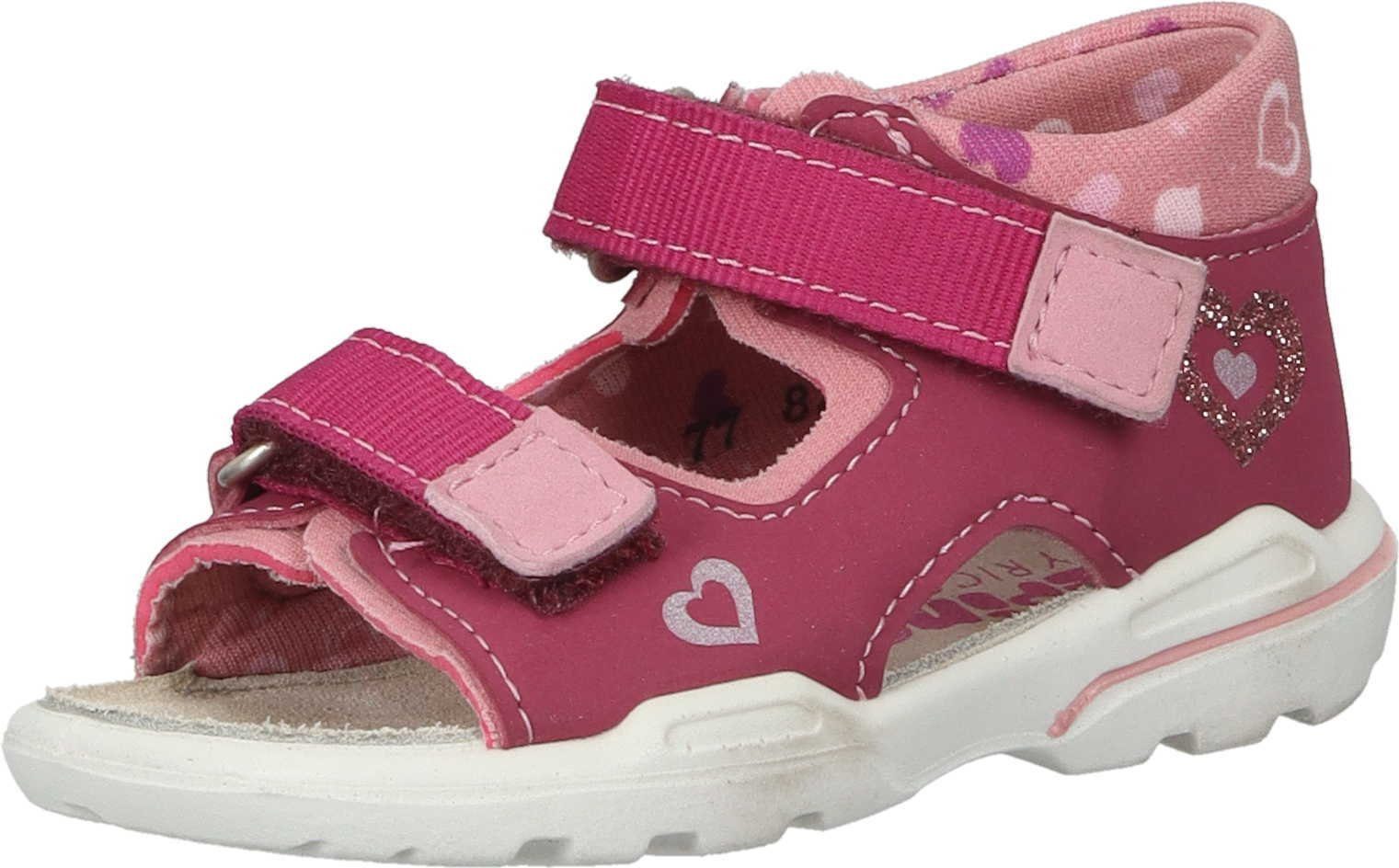 Sandaletten Pepino Synthetik/Textil aus pink Outdoorsandale