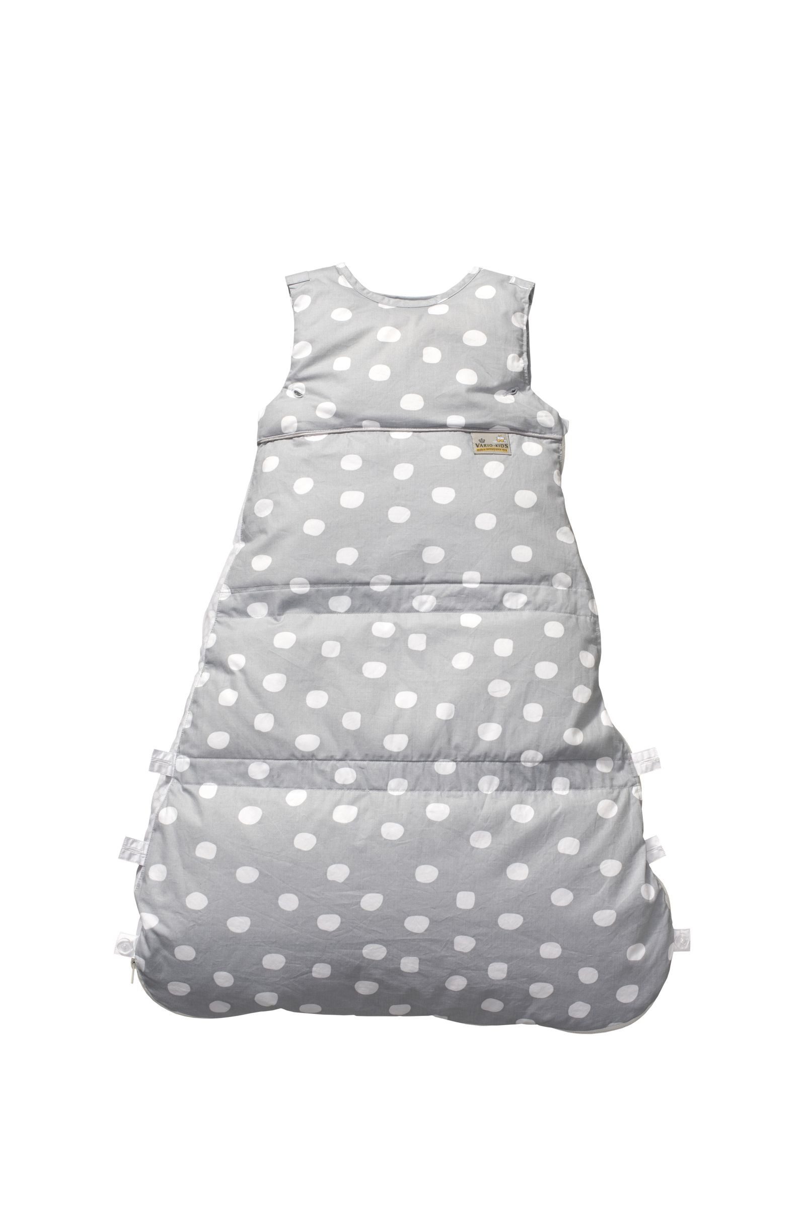 Kinderhaus Blaubaer Babyschlafsack Daunenschlafsack TOP, 3-fach längenverstellbar mit Premiumdaunen luftig leicht atmungsaktiv