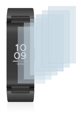 Savvies Schutzfolie für Withings Pulse HR, Displayschutzfolie, 6 Stück, Folie klar