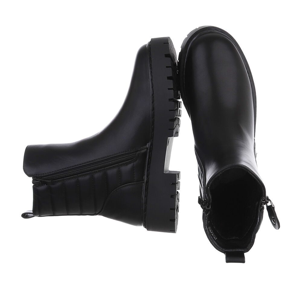 Ital-Design Damen Freizeit Plateaustiefelette (87118164) Blockabsatz günstig online kaufen