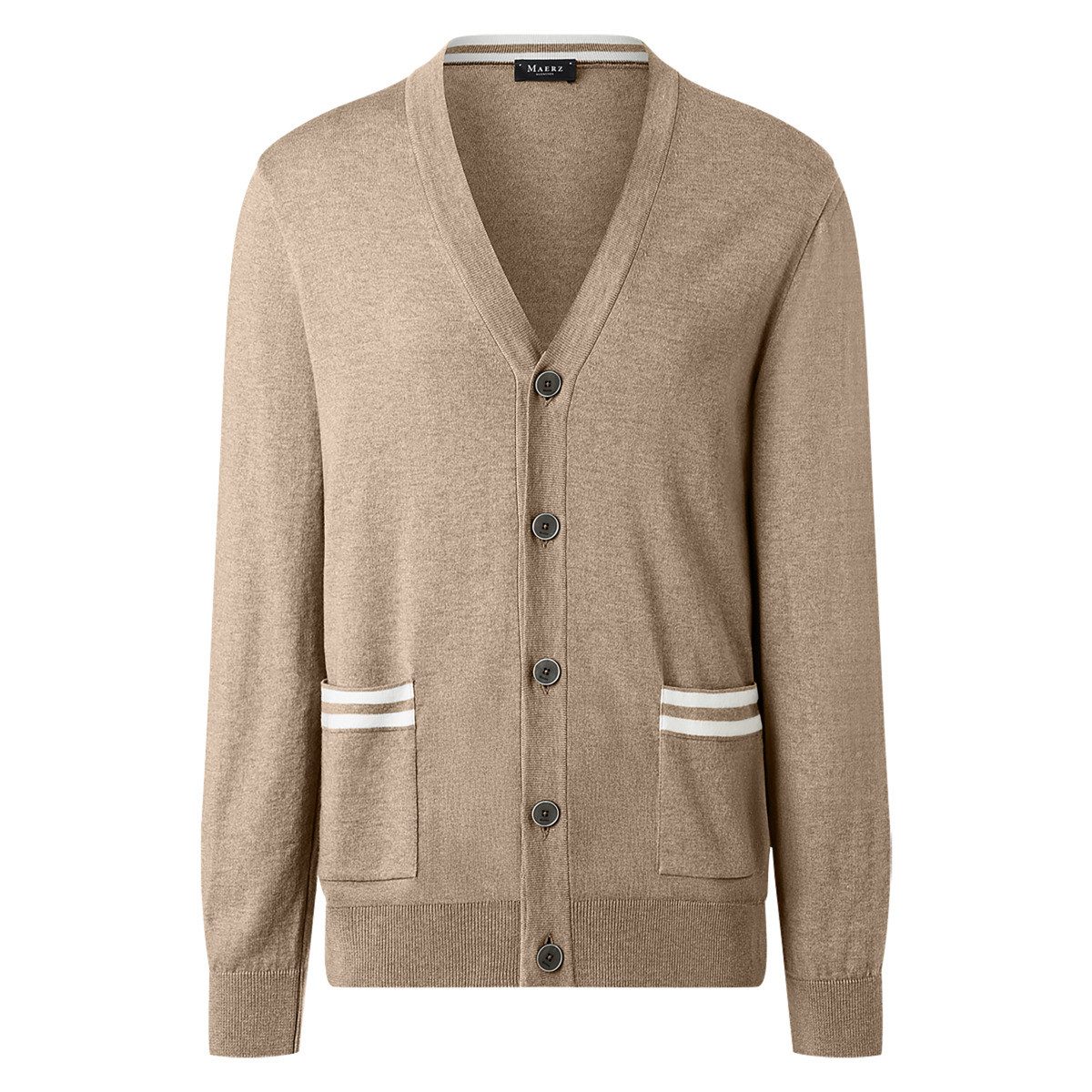 MAERZ Muenchen Cardigan Maerz Muenchen 525901 Cardigan Herren Bekleidung