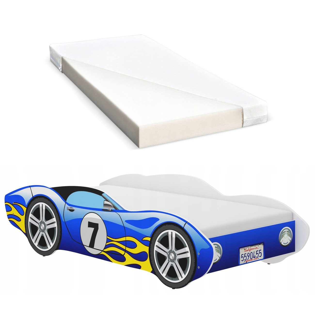 iGLOBAL Kinderbett Autobett Cars Bett Jugendbett günstig online kaufen