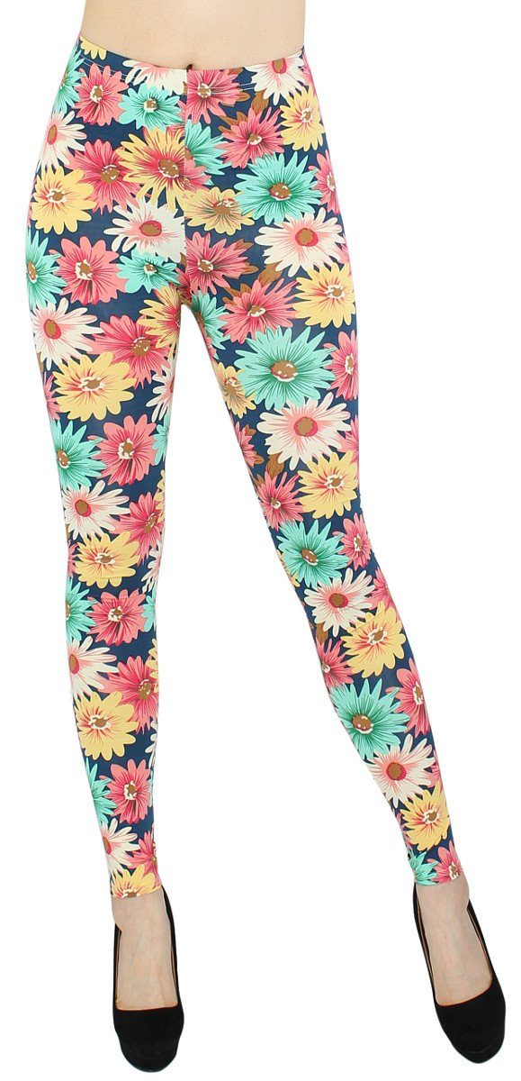 dy_mode Leggings Bequeme High Waist Leggings Damen Yogahose Fitnessleggings günstig online kaufen