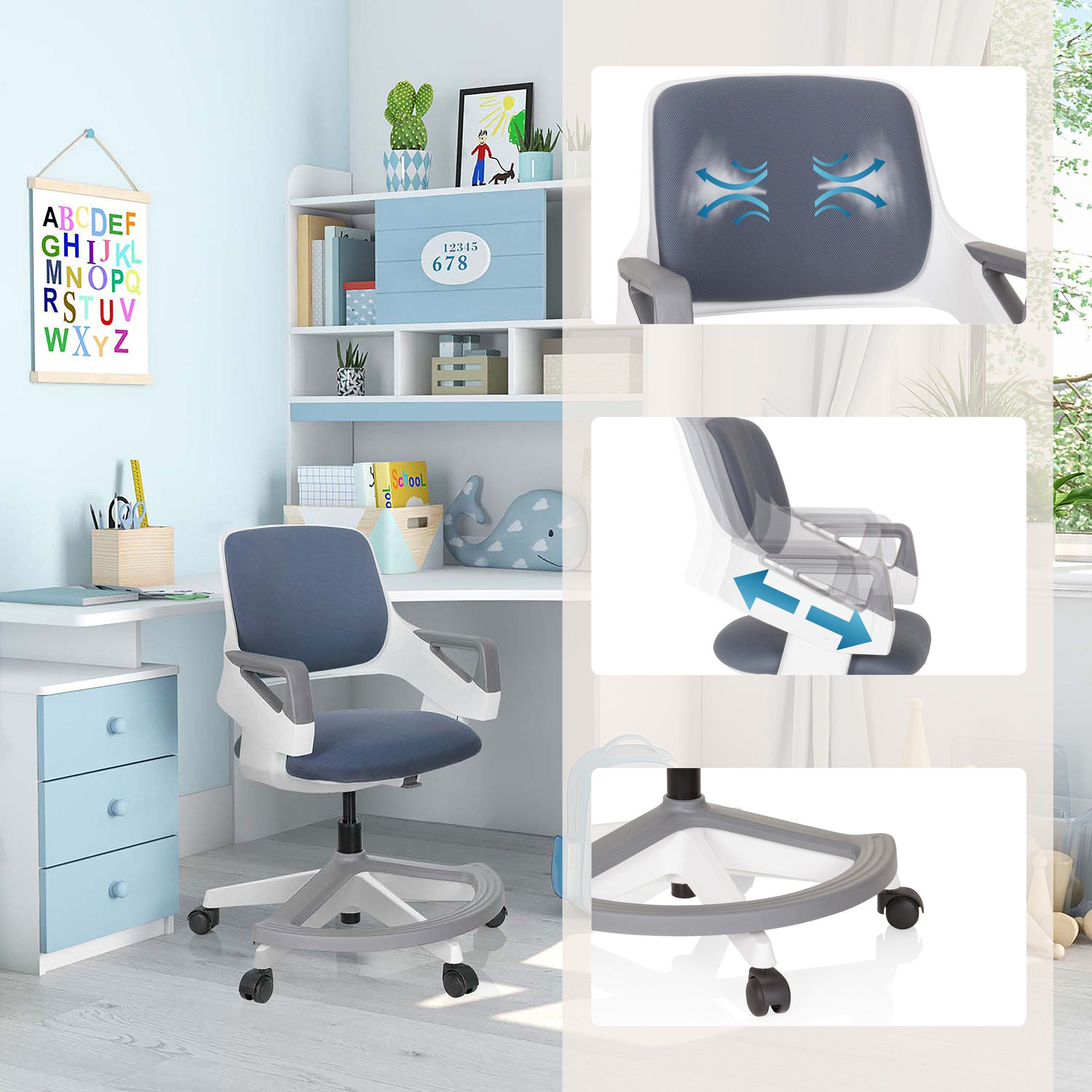hjh OFFICE Drehstuhl Kinderdrehstuhl KID FLEX günstig online kaufen