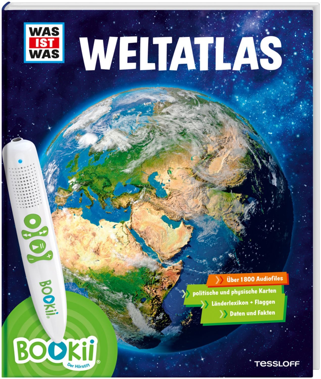 BOOKii WAS IST WAS - Weltatlas / Manfred Baur