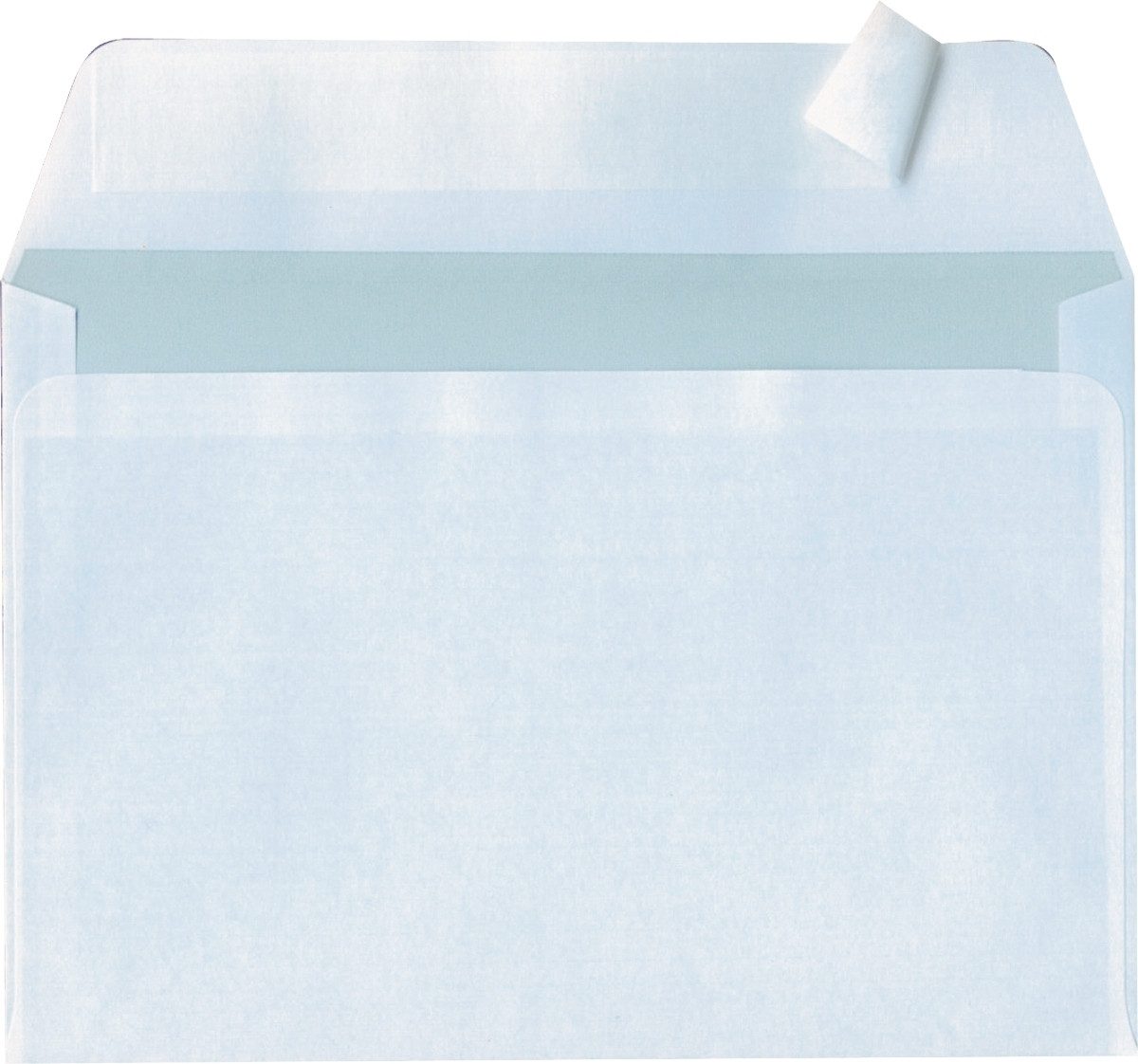 Briefumschlag Briefumschläge C6 haftklebend weiß 80g/qm VE=1000 Stück