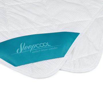 Sommerbettdecke, Leichte Bettdecke mit doppeltem Kühleffekt Cool.Breeze, SleepCOOL, Extra leichte Sommerdecke