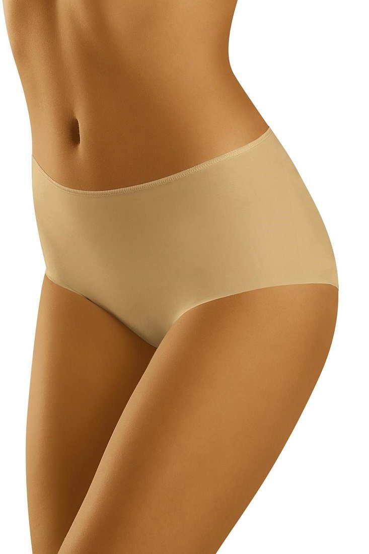 Wolbar Formslip glatter Damen-Formslip, Bauch-Weg-Effekt Shape-Miederhose Shapewear beige