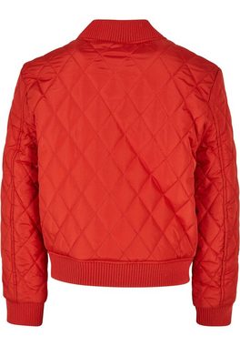 URBAN CLASSICS Allwetterjacke Urban Classics Damen Girls Diamond Quilt Nylon Jacket (1-St)