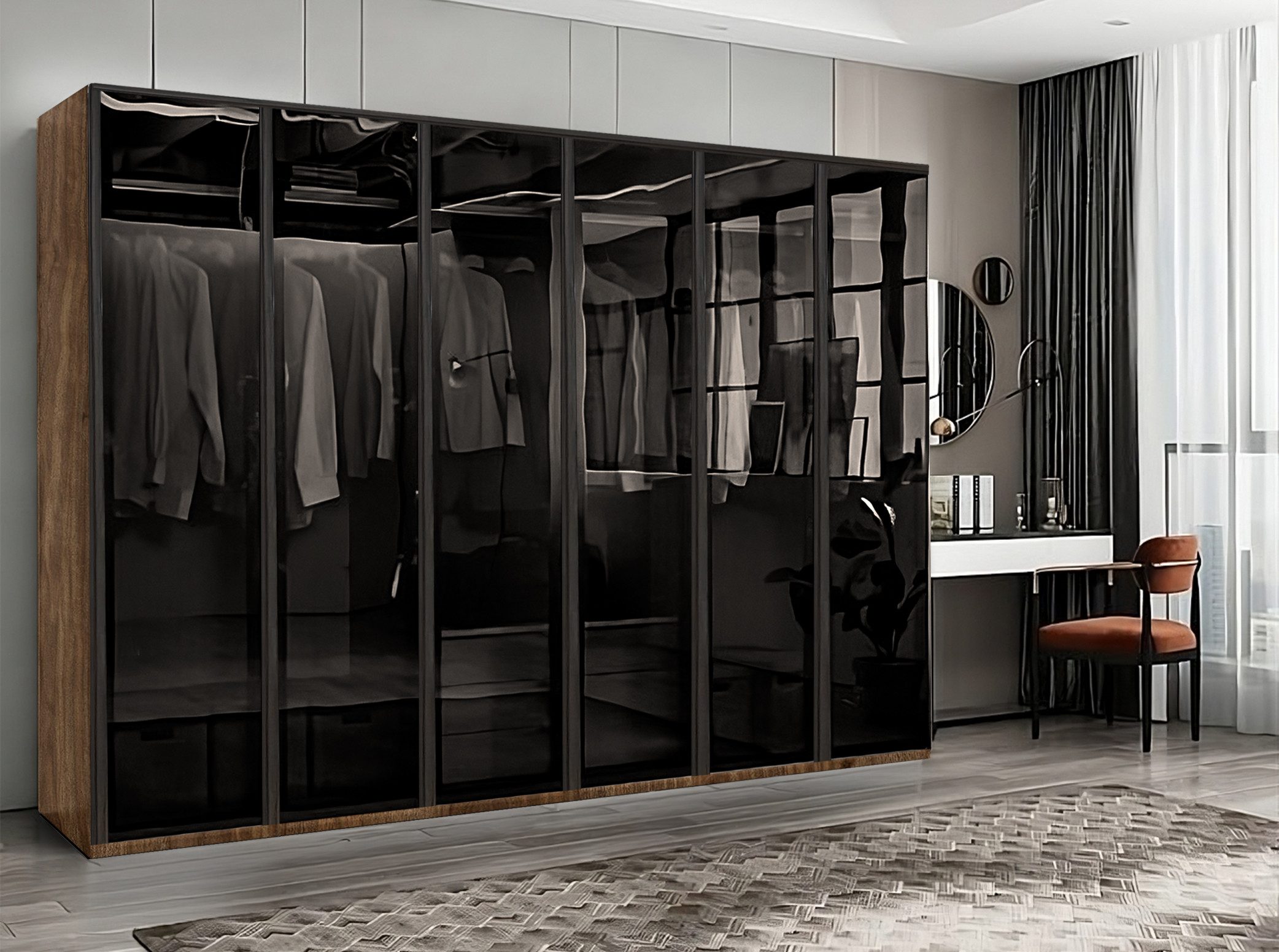 BENEDO MÖBEL Kleiderschrank Monaco 300cm inkl. günstig online kaufen