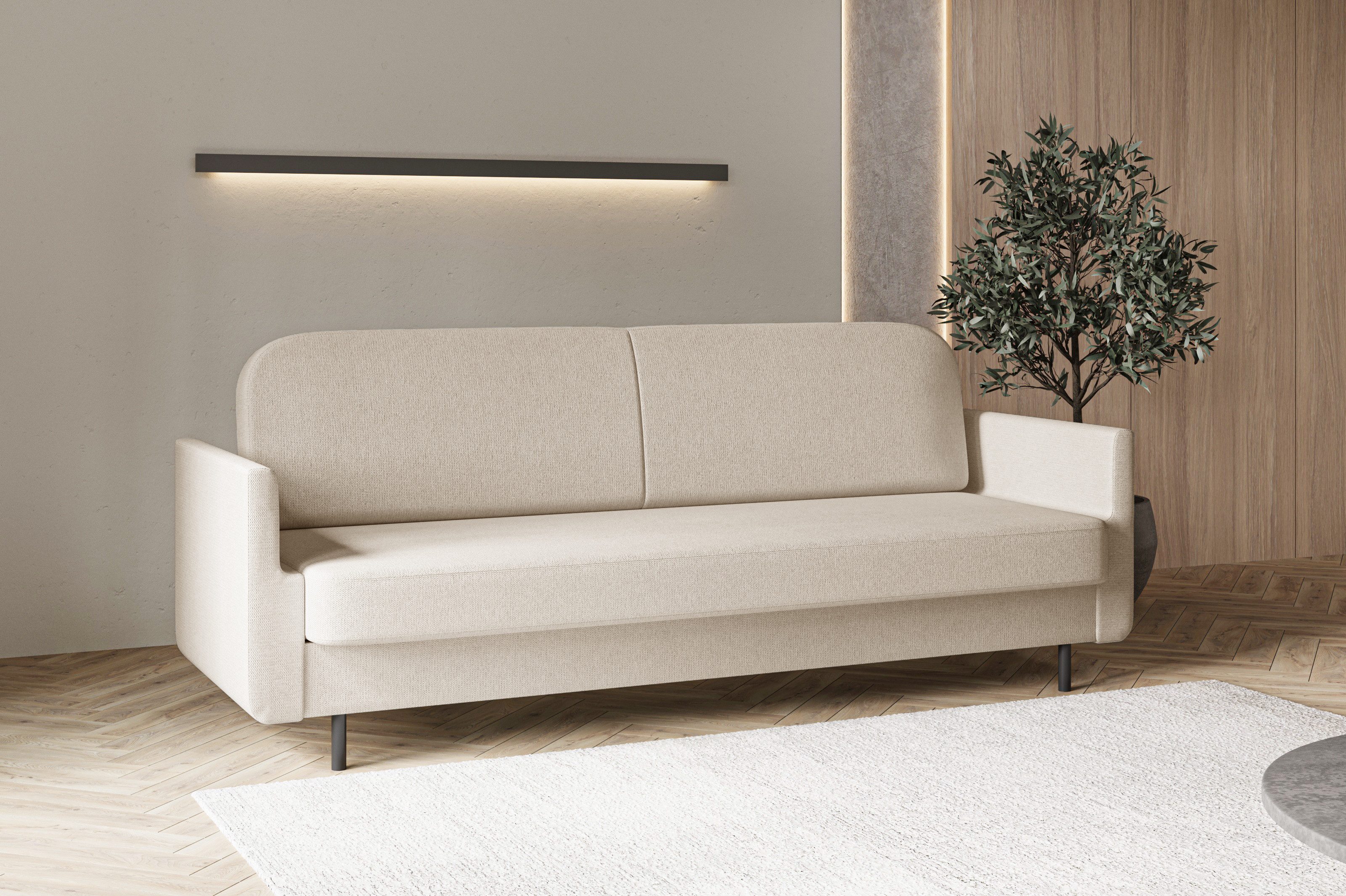 MOEBLO Schlafsofa POUCH, – Sofa Couch für Wohnzimmer elegantes Polstersofa günstig online kaufen