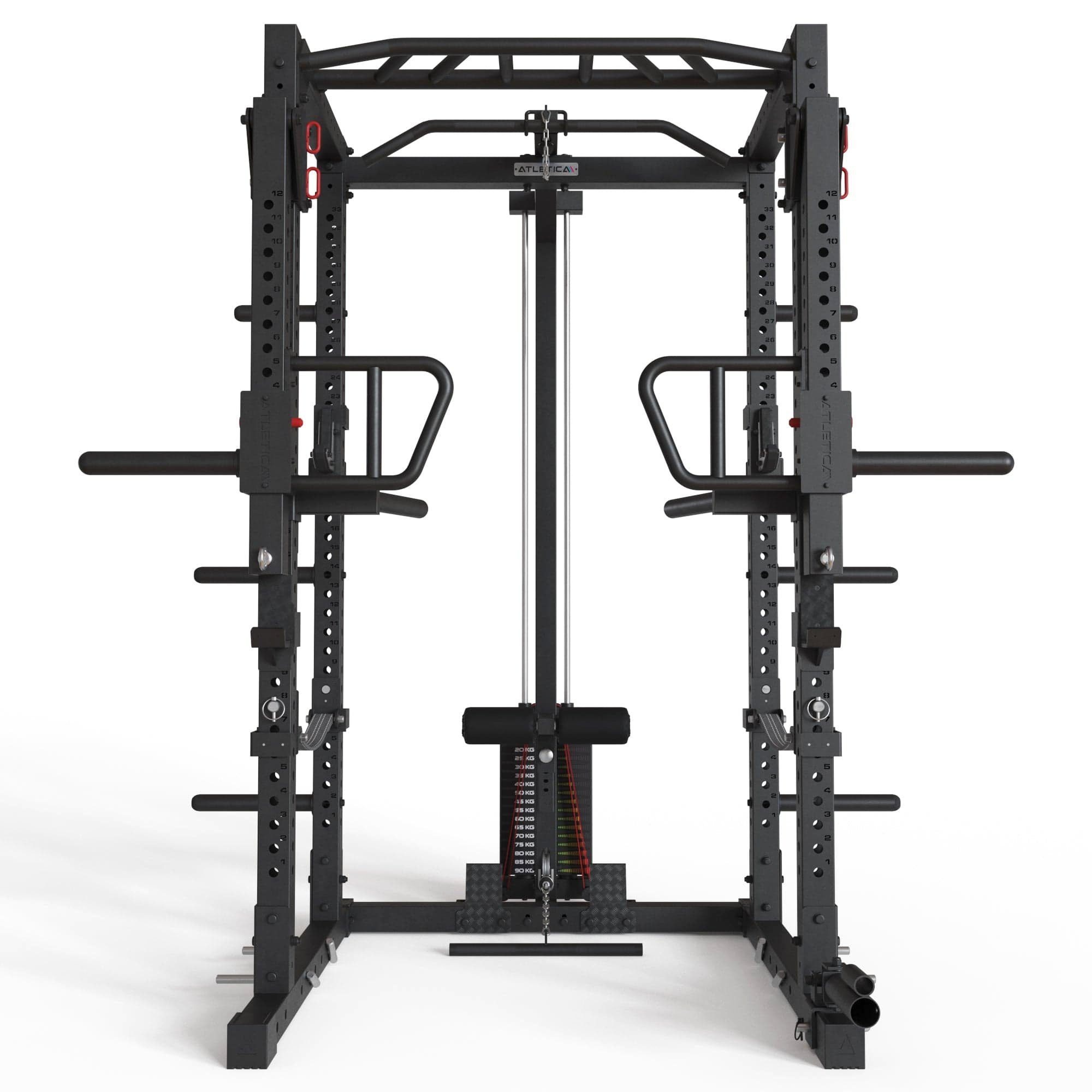 oder Weight Rack Stack 120kg ATLETICA Power Rack, Power 90kg R7-Helix