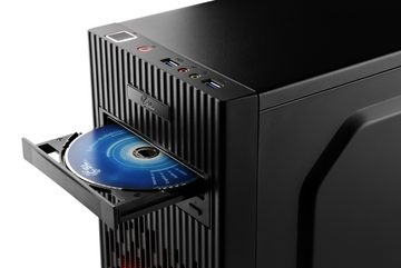 CSL Speed V25515 Gaming-PC (Intel® Core i5 11400F, GeForce GTX 1650, 16 GB RAM, 1000 GB SSD, Luftkühlung)
