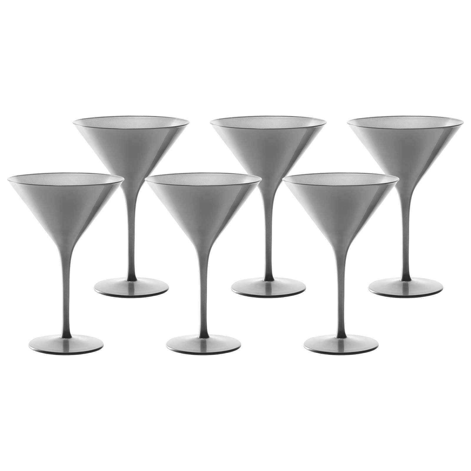 Stölzle Cocktailglas Elements Cocktailschalen 240 ml 6er Set, 6-tlg., Glas