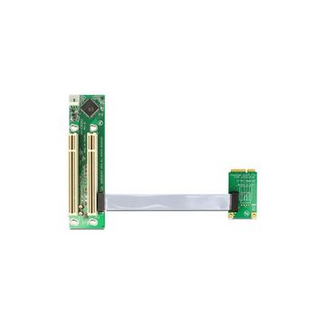 Delock 41355 - Riser-Karte Mini-PCI-Express - 2x PCI, mit... Computer-Kabel, PCI, mini PCIe