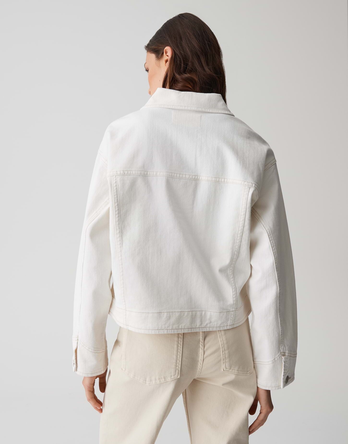OPUS Jeansjacke HODEO Boxy Fit aus Spanish Cotton Mix