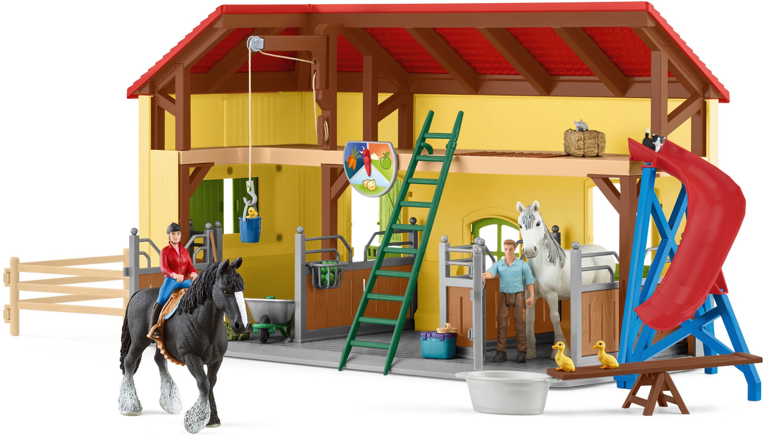 Schleich® Spielwelt FARM WORLD, Pferdestall (42485)