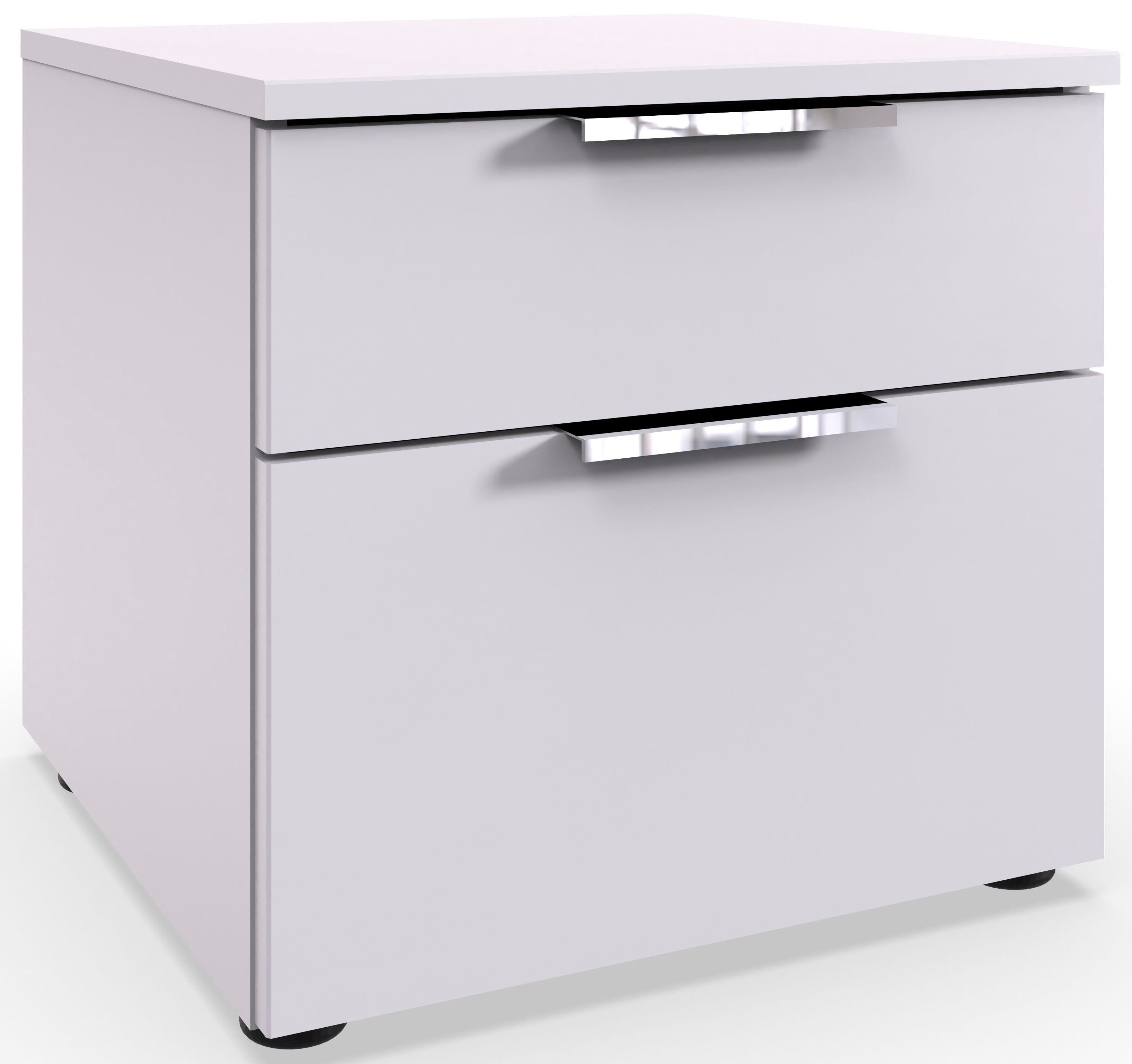 Wimex Nachtkommode Level by fresh to go, 2 Schubladen mit soft-close Funktion, 41cm breit, 39cm hoch